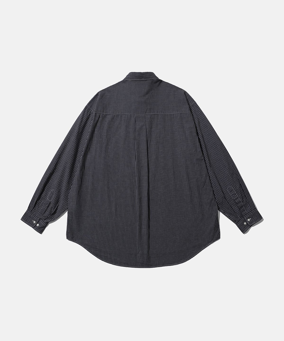 모이프(MOIF) [SS26] UNIFORM SHIRT / BLACK GRID