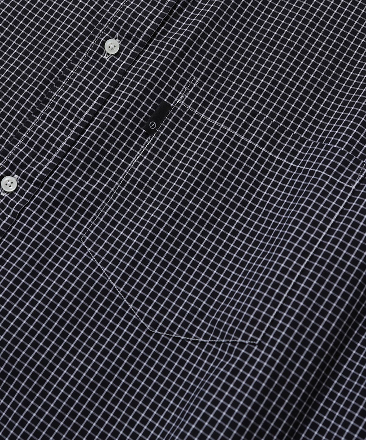 모이프(MOIF) [SS26] UNIFORM SHIRT / BLACK GRID