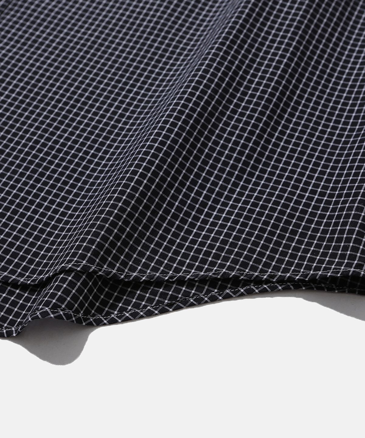 모이프(MOIF) [SS26] UNIFORM SHIRT / BLACK GRID