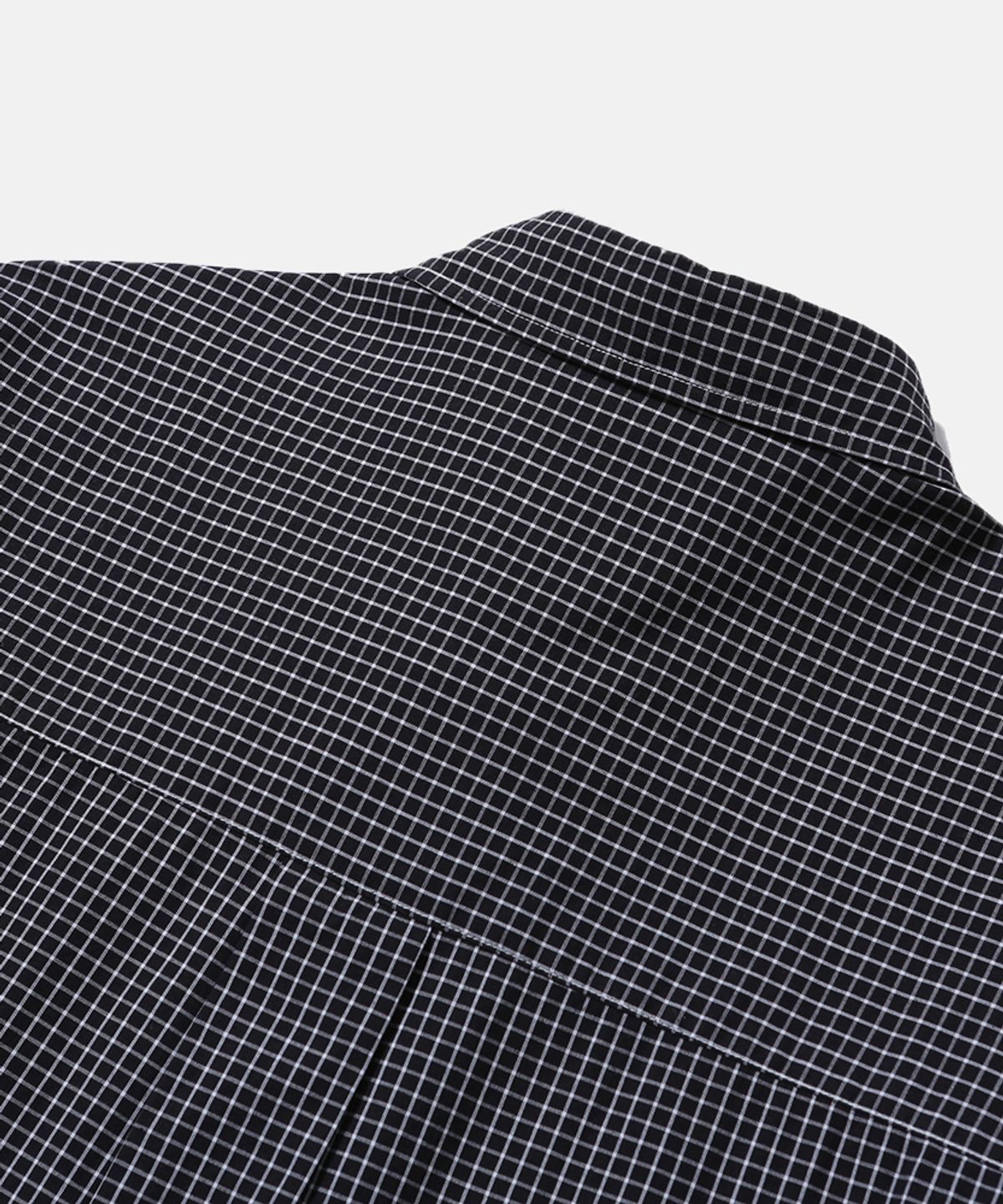 모이프(MOIF) [SS26] UNIFORM SHIRT / BLACK GRID