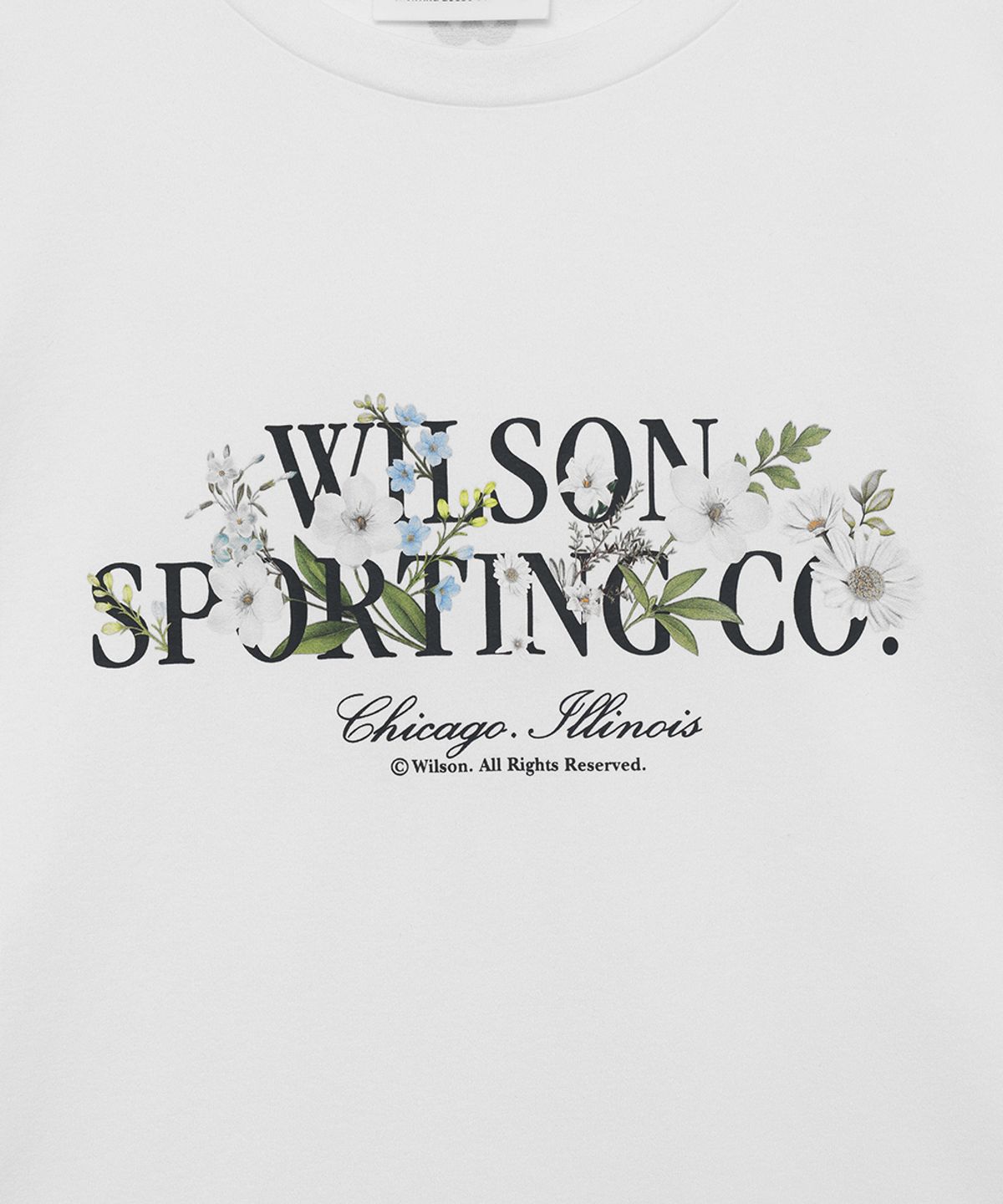 윌슨(WILSON) 퓨어드라이 블라썸 크롭 티셔츠 W (3color)