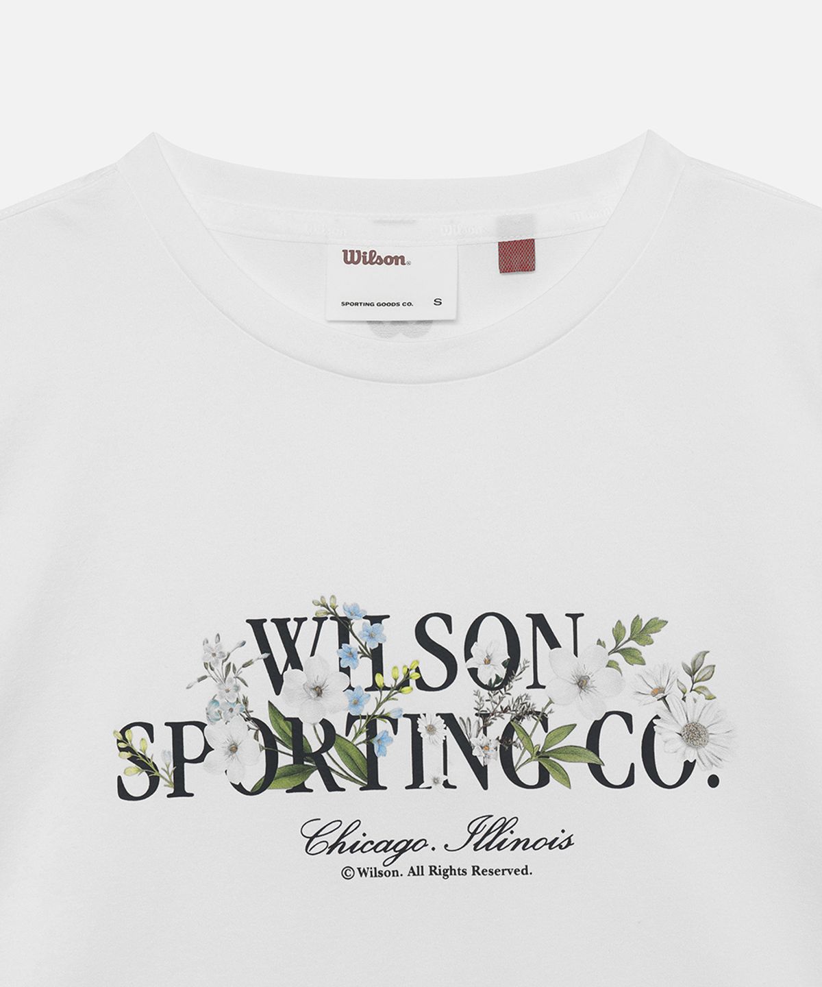 윌슨(WILSON) 퓨어드라이 블라썸 크롭 티셔츠 W (3color)