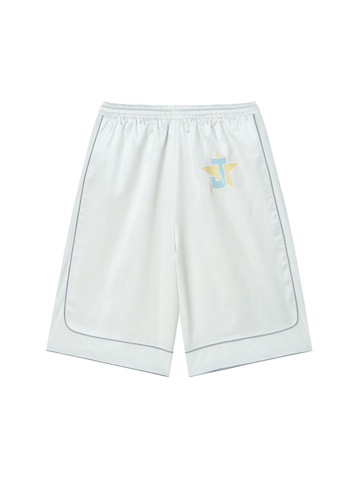 엔와이엑스엑스(NYXX) TNSW BASKETBALL HALF PANTS WHITE
