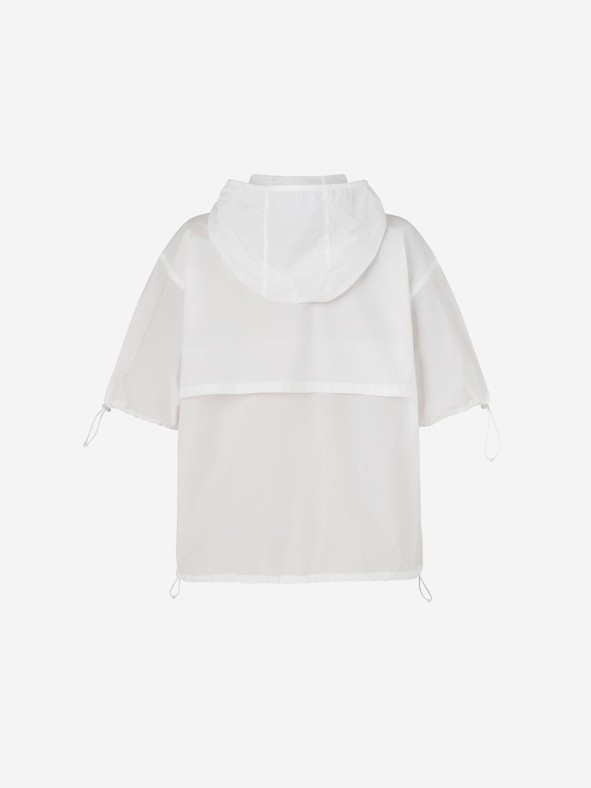 로드로아르(LORDLOAR) 초경량 후드 집업 아노락 WHITE