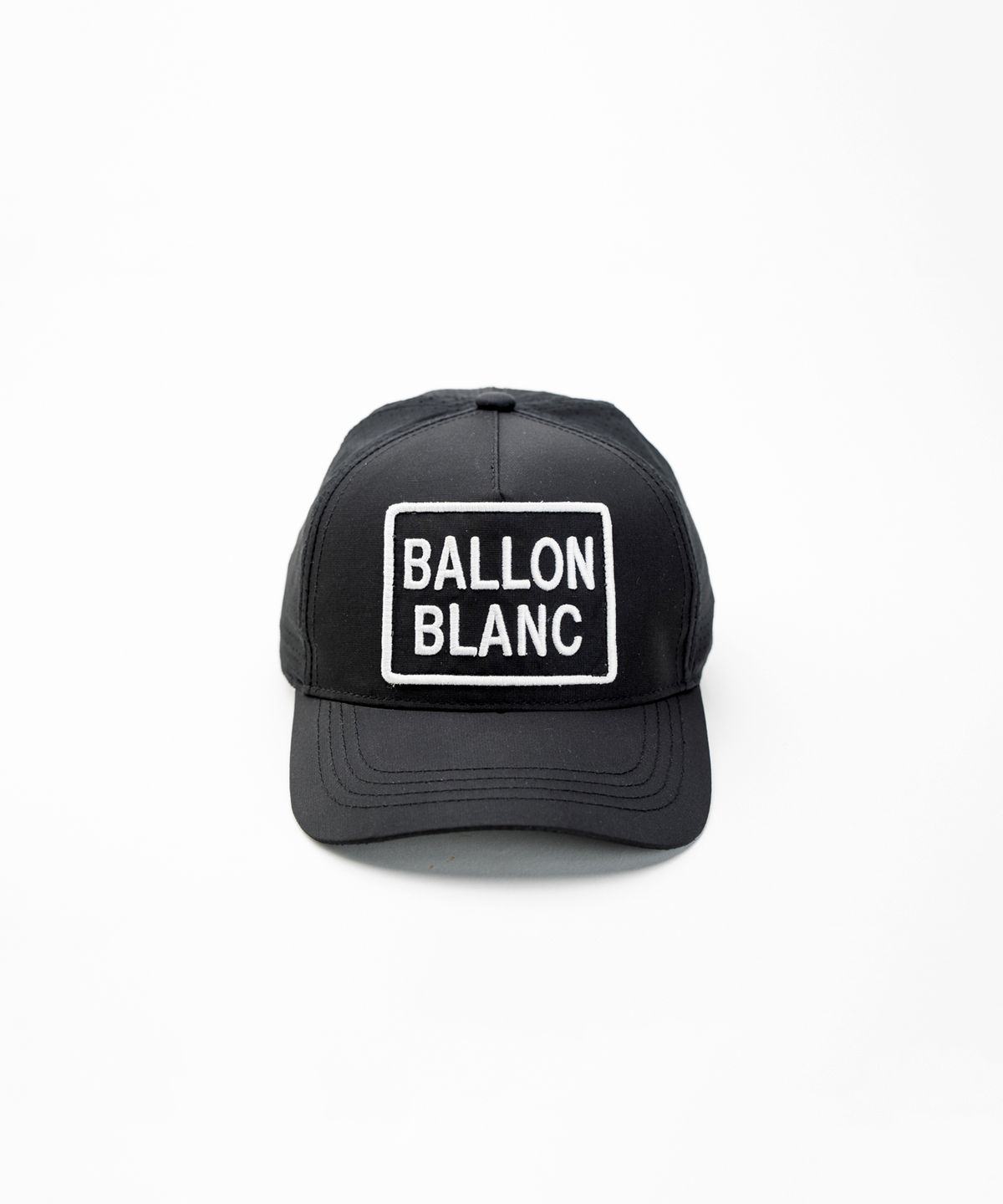 발롱블랑 라이프(BALLONBLANC LIFE) LOGO BALL CAP - BLACK