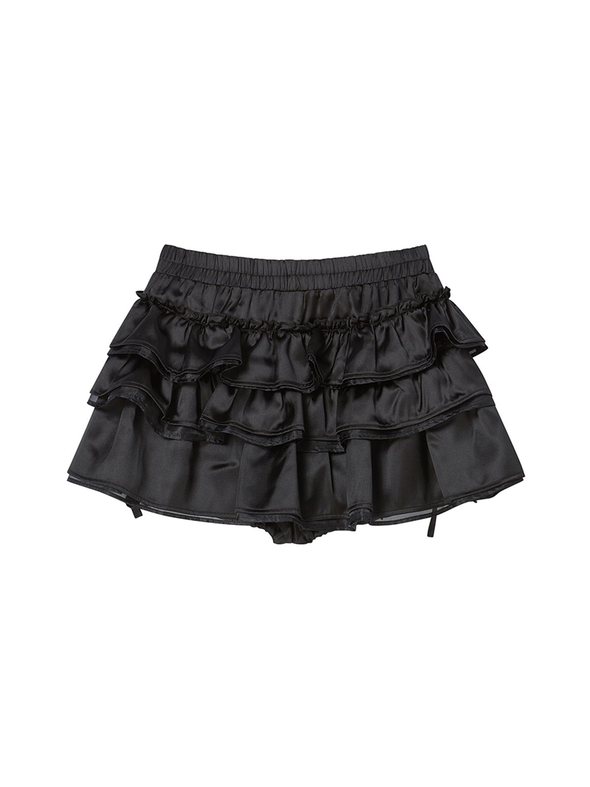 엔와이엑스엑스(NYXX) TNSW FRILL SKIRTPANTS BLACK
