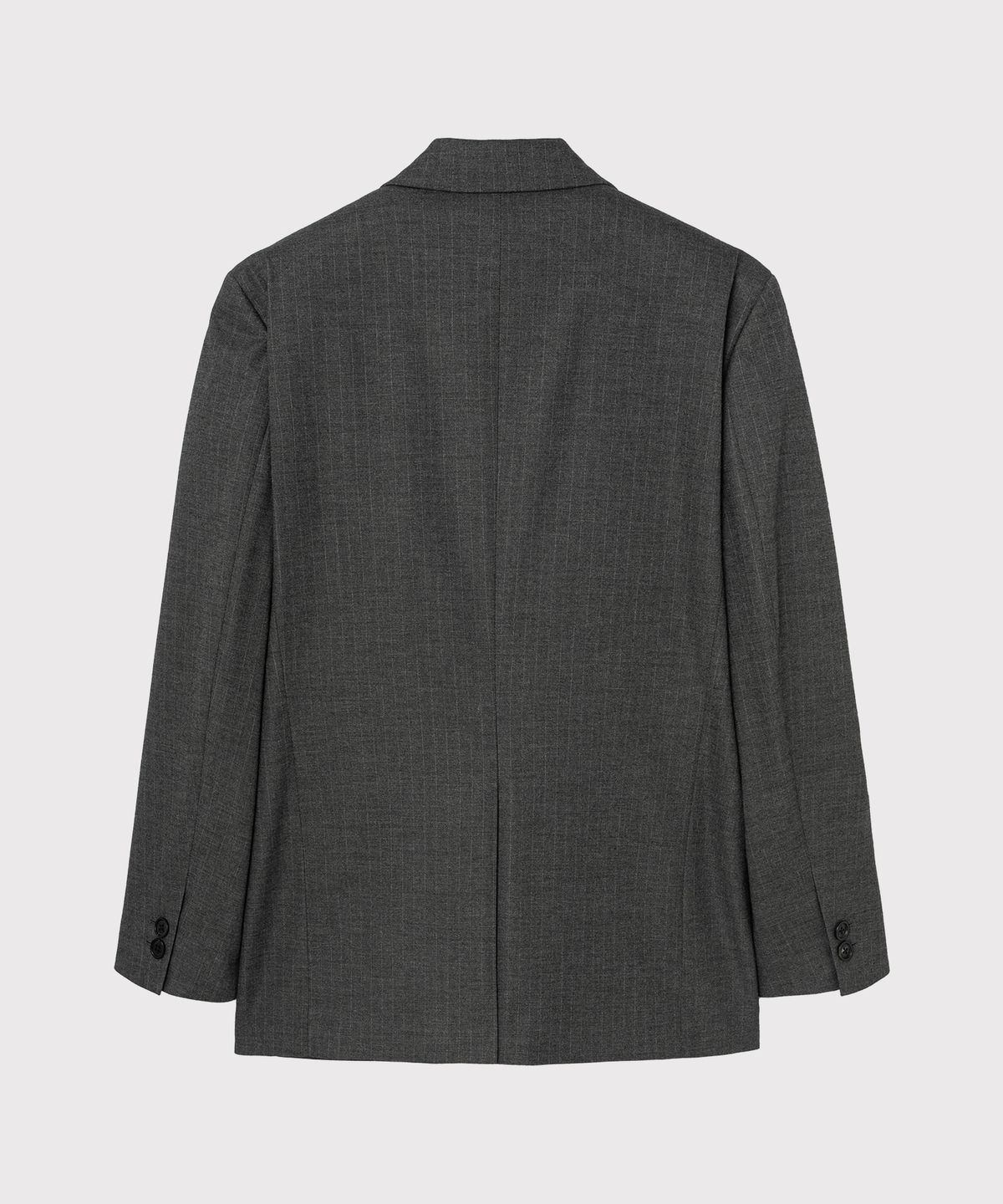 넌블랭크(NONBLANK) [넌블랭크XOJG][SAINT YEAR]루즈핏 자켓_GREY STRIPE