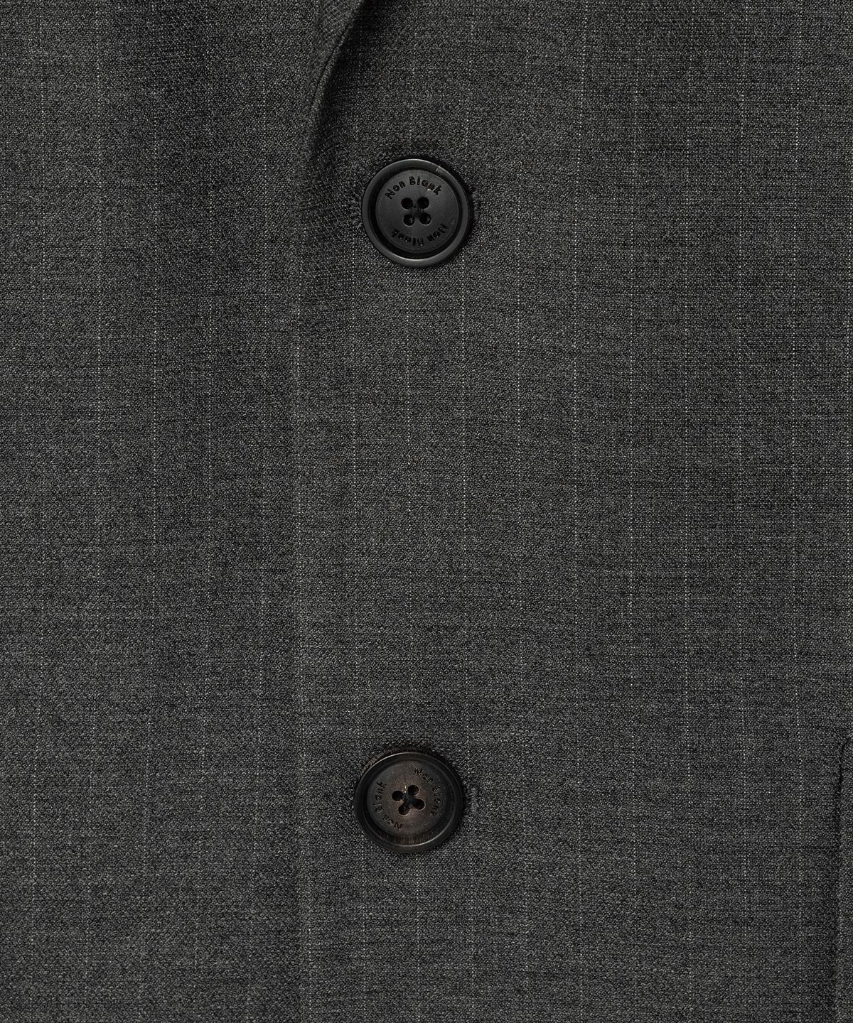 넌블랭크(NONBLANK) [넌블랭크XOJG][SAINT YEAR]루즈핏 셋업_GREY STRIPE