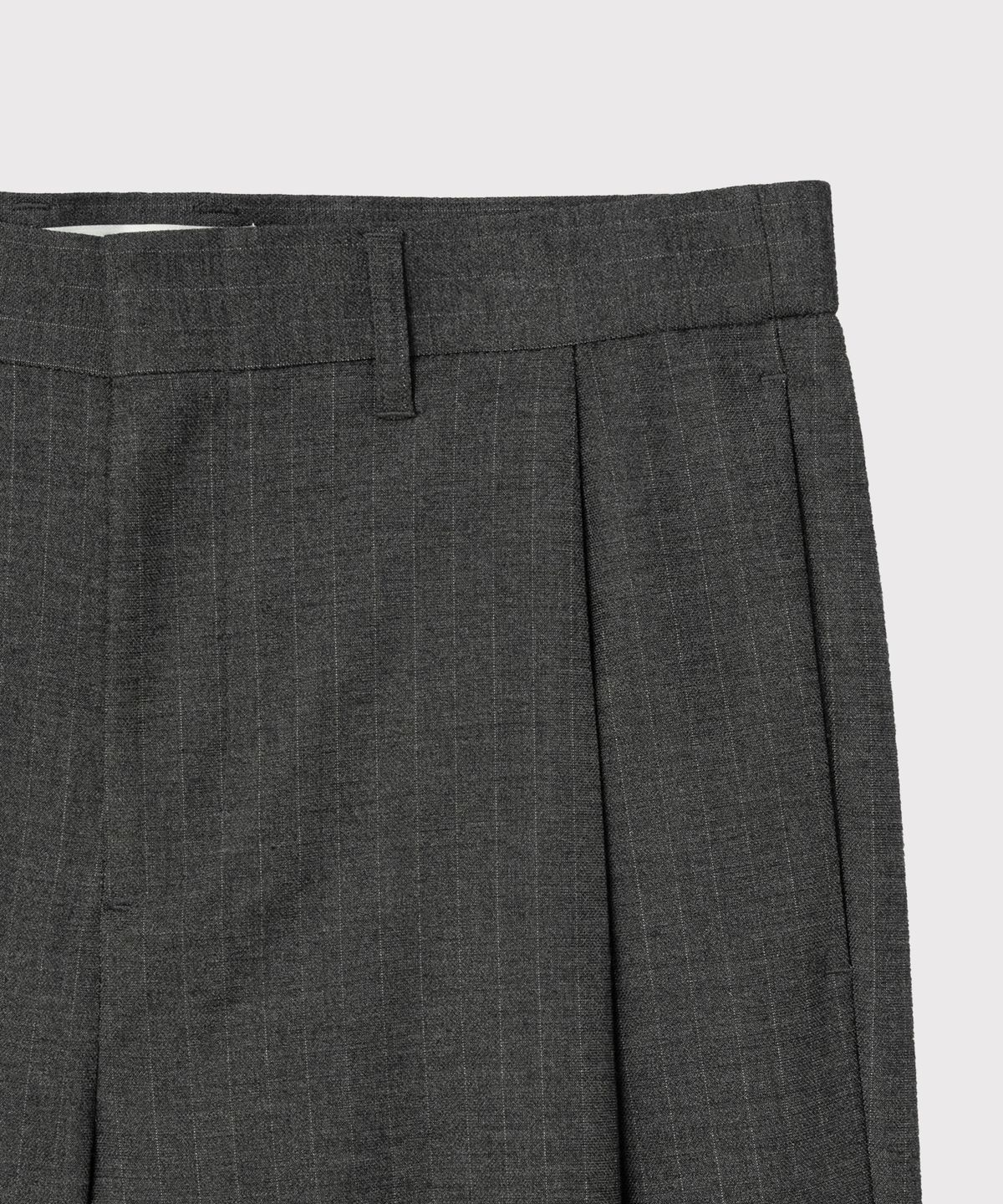 넌블랭크(NONBLANK) [넌블랭크XOJG][SAINT YEAR]루즈핏 셋업_GREY STRIPE