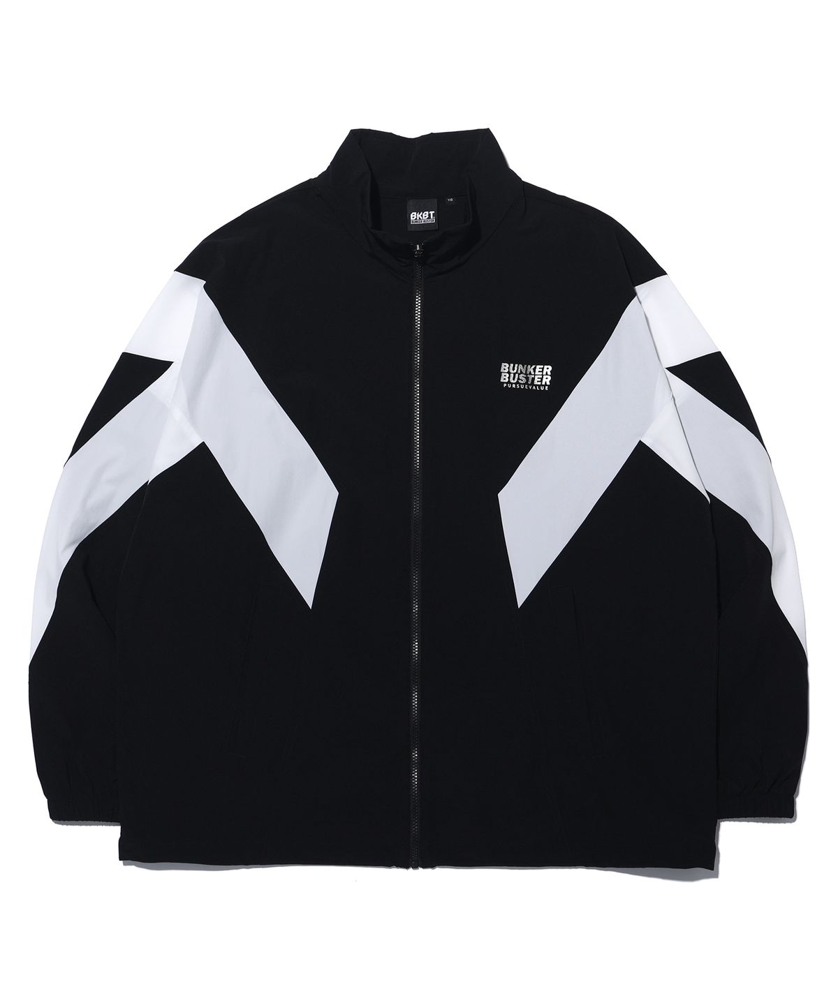 벙커버스터(BUNKERBUSTER) 스포티 하이넥 윈드브레이커 자켓 MQ2JU204_CHARCOAL