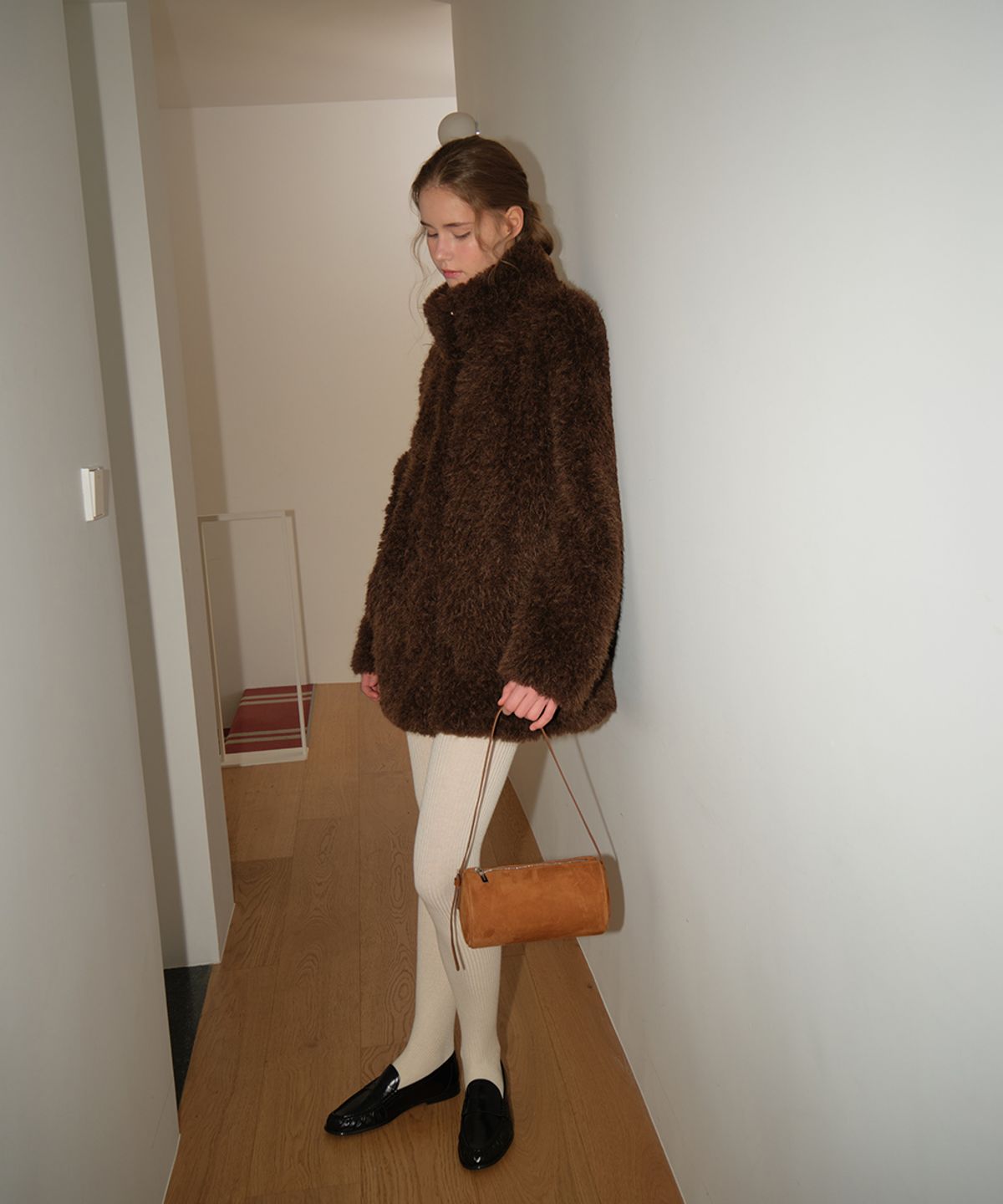 까르몽드(CARMONDE) Coin Bag_Camel