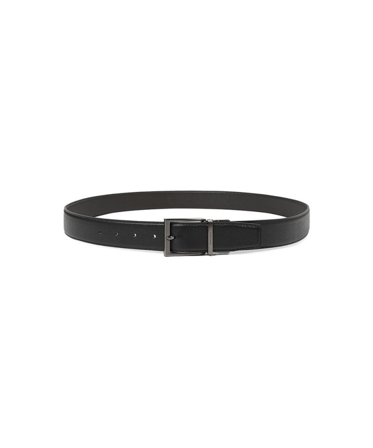 베노베로(BENOVERO) 소가죽 흑사틴 비조벨트 블랙_BLG1ACB1280K1