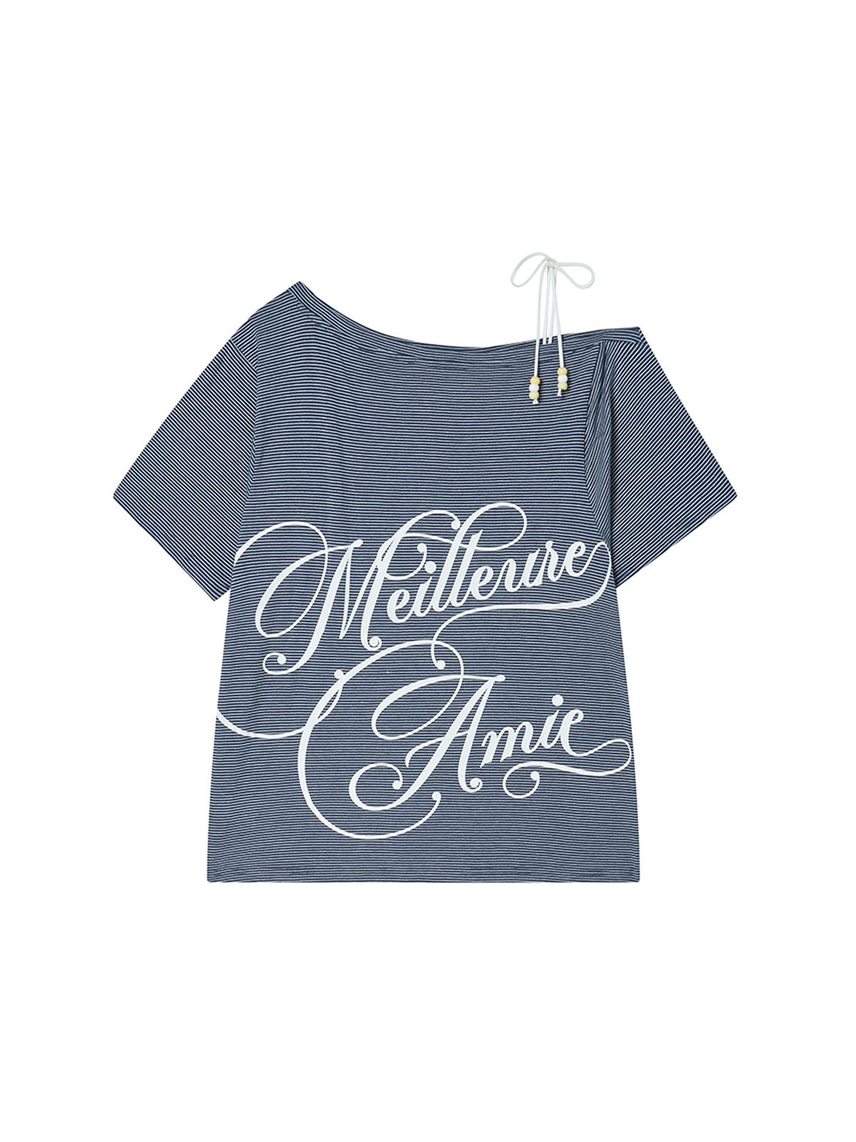 엔와이엑스엑스(NYXX) TNSW KNOT OFF SHOULDER NAVY