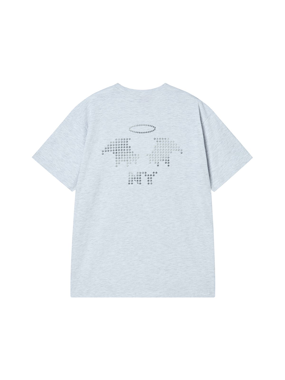 엔와이엑스엑스(NYXX) TNSW FLAG TEE HEATHER GREY