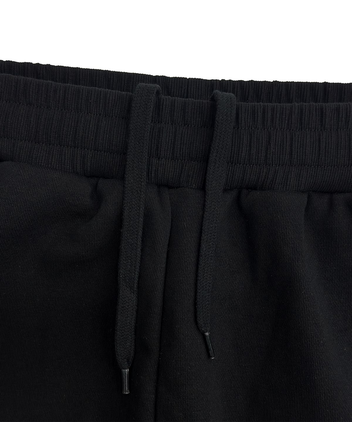 레이피커스(RAYFIKERS) 사이드 원턱 스웨트 쇼츠 MQ7PU489_BLACK
