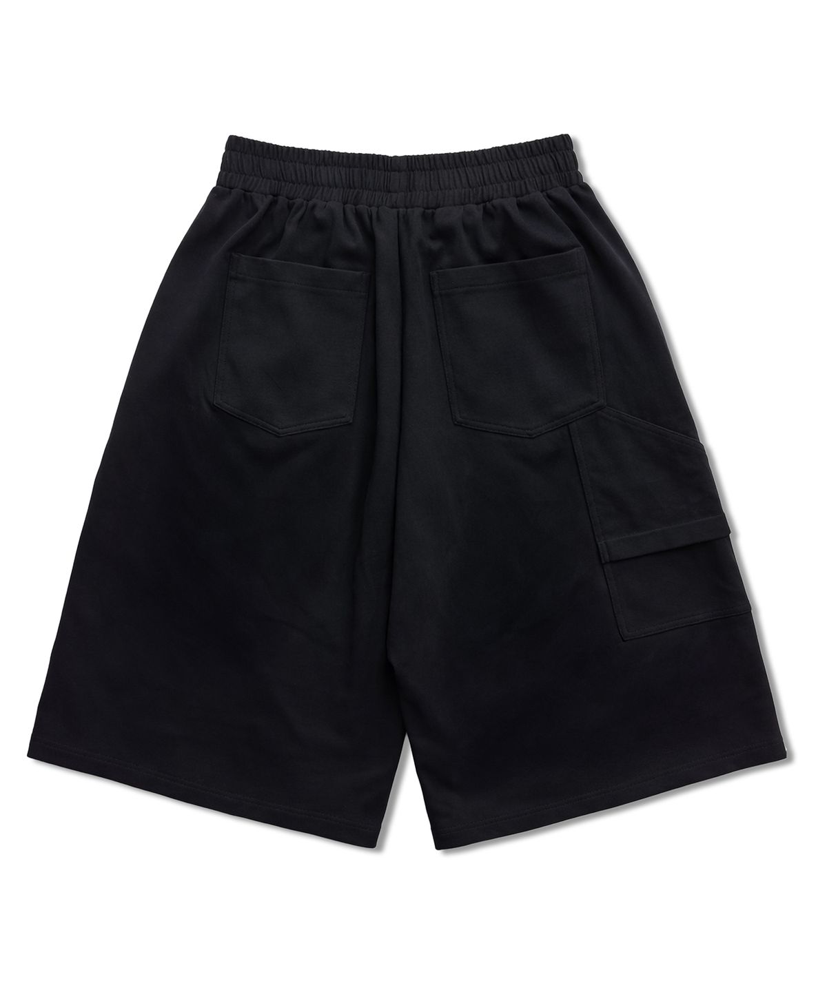 레이피커스(RAYFIKERS) 카펜더 버뮤다 스웨트 쇼츠 MQ7PU491_BLACK