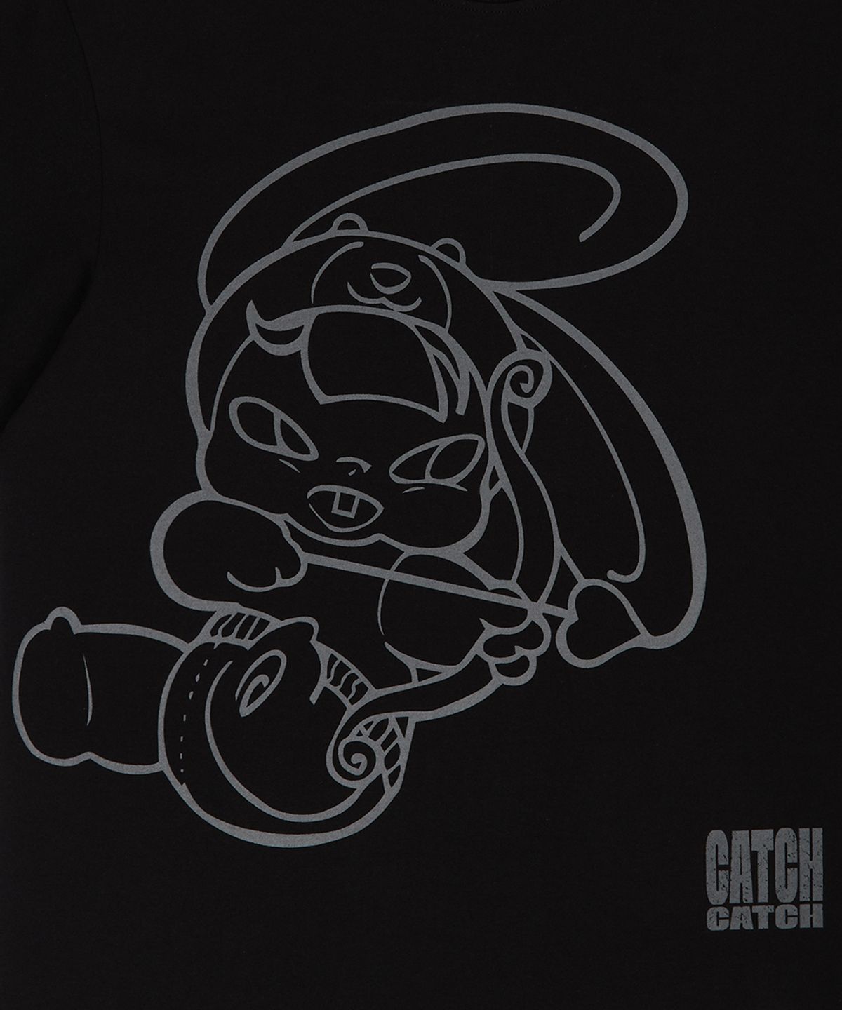 러브이즈트루(LUVISTRUE) LUVISTRUE X YENA OVERFIT TEE(BLACK)