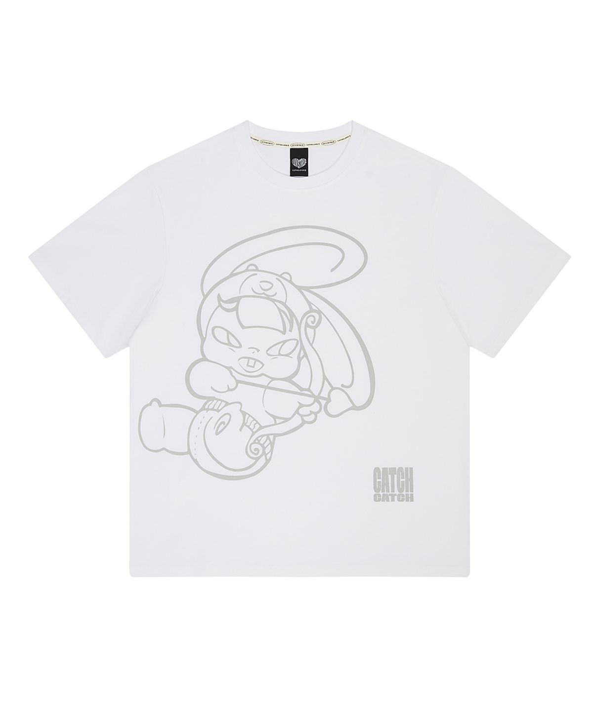 러브이즈트루(LUVISTRUE) LUVISTRUE X YENA OVERFIT TEE(WHITE)