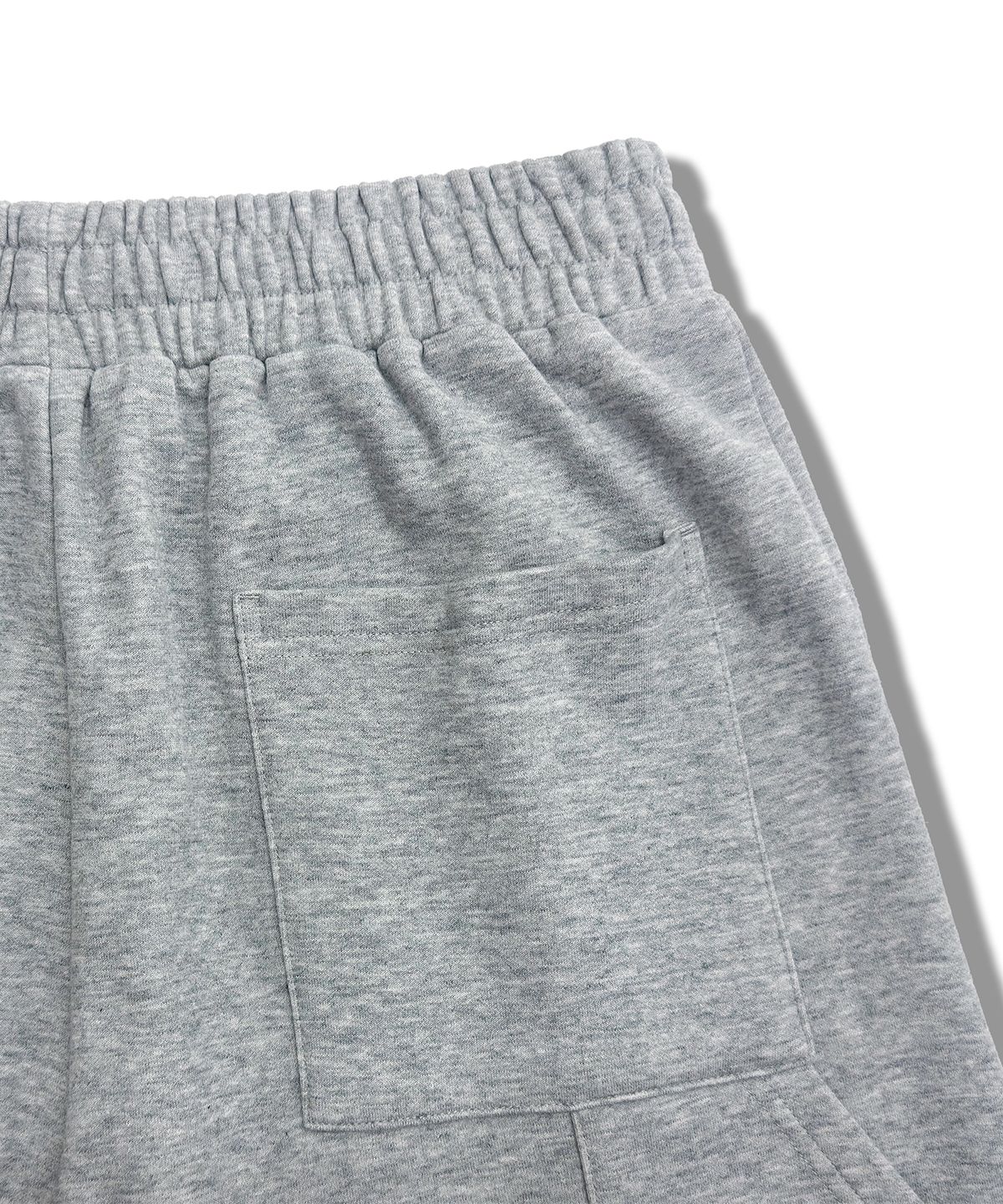 레이피커스(RAYFIKERS) 카펜더 투턱 버뮤다 쇼츠 MQ7PU492_MELANGE GREY