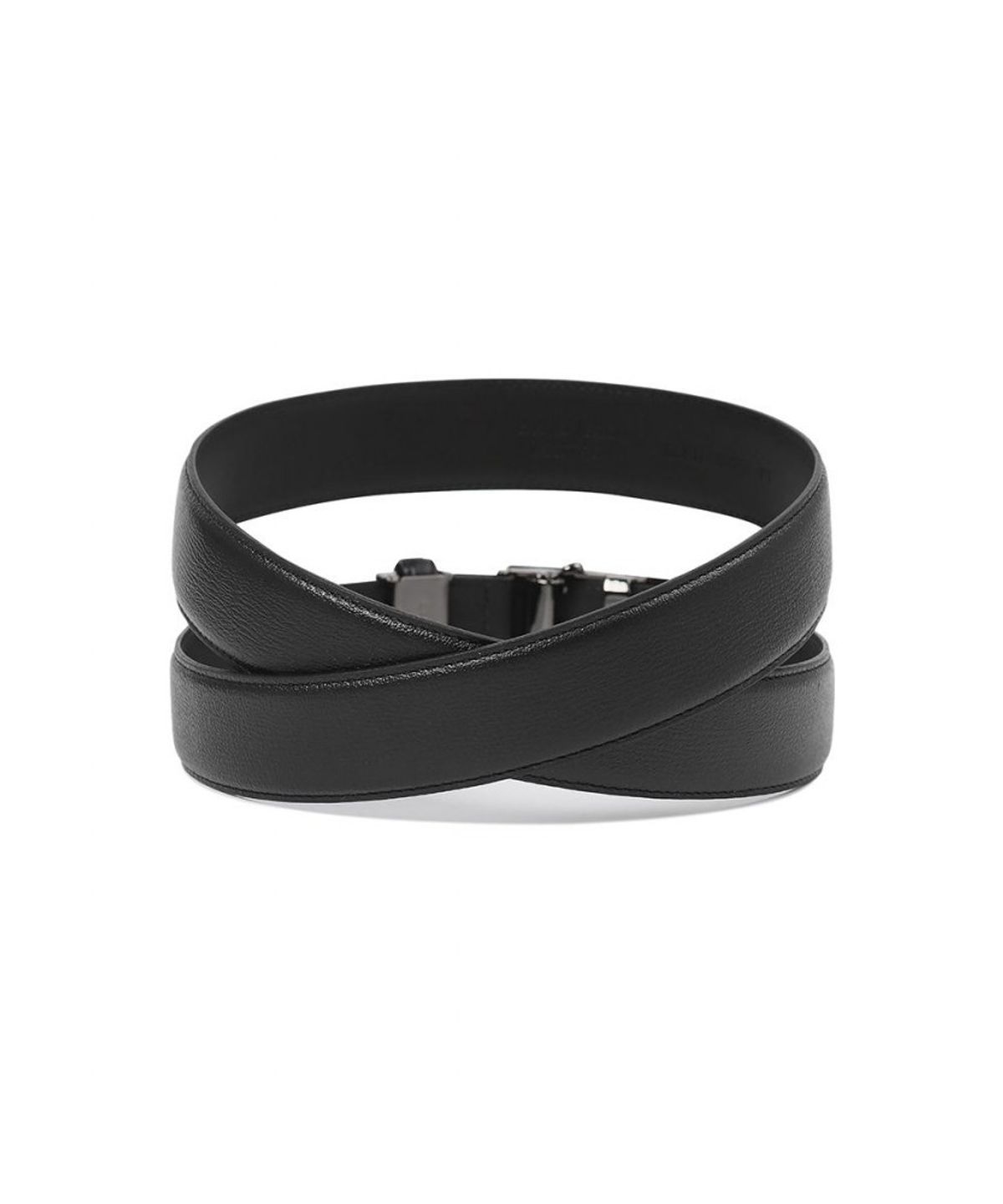 베노베로(BENOVERO) 더비엠보 흑유광 자동벨트 BLACK_BLF1ACB1264K1