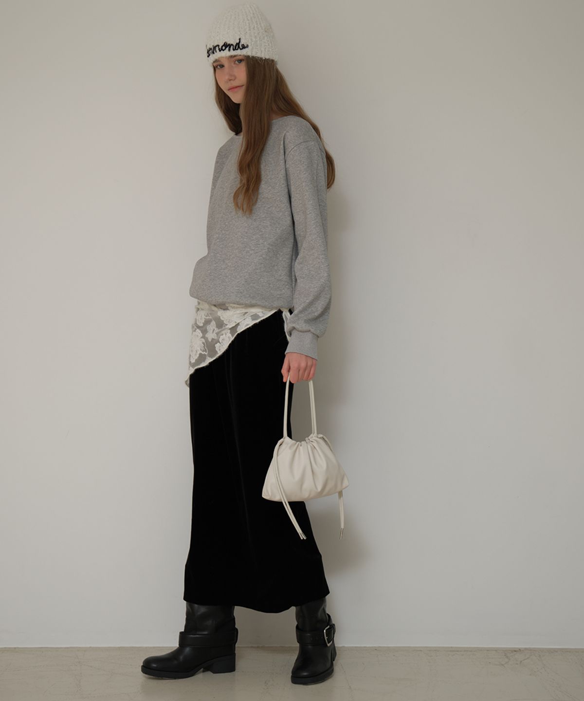 까르몽드(CARMONDE) Pooky Bag_Ivory