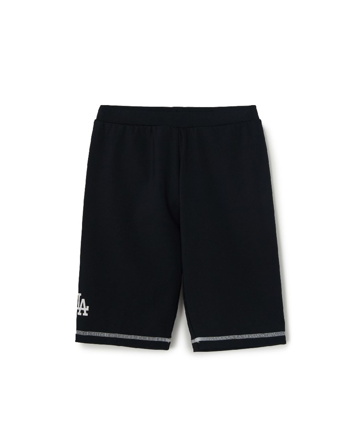 엠엘비 키즈(MLB KIDS) 스포티브 티셔츠 래쉬가드 레깅스 세트 LA (White)