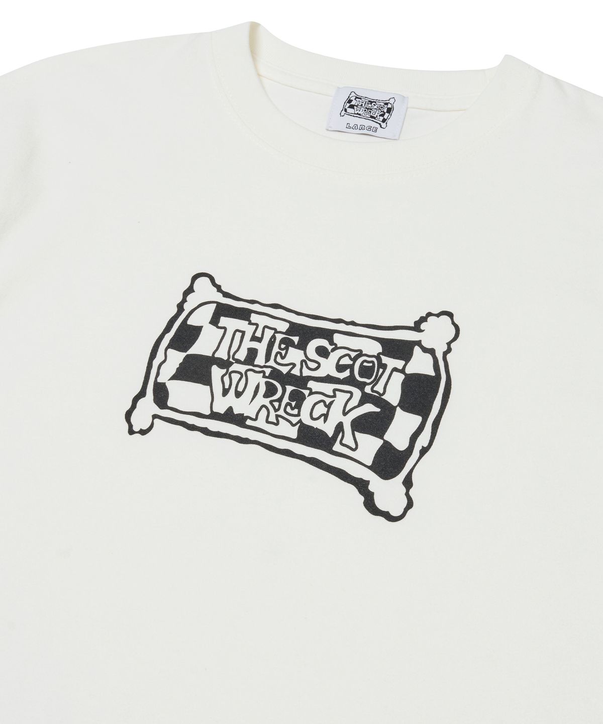 더 스캇렉(THE SCOT WRECK) LOGO TEE (Ivory)