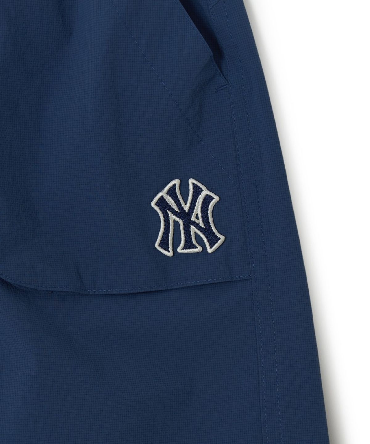 엠엘비 키즈(MLB KIDS) 아웃도어 시어서커 5부 팬츠 NY (L.Navy)