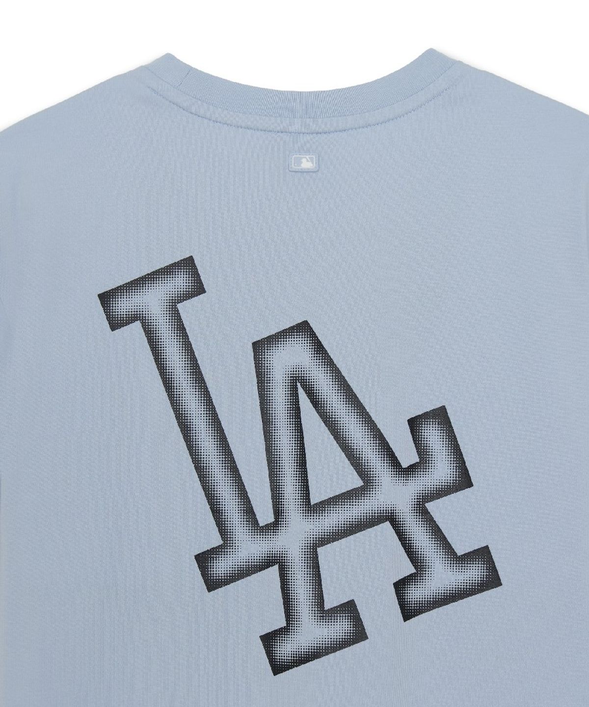 엠엘비 키즈(MLB KIDS) 아웃도어 베이직 7부 팬츠 티셔츠세트 LA (Mg. Sky Blue)