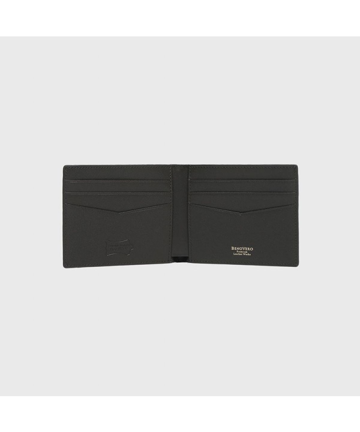 베노베로(BENOVERO) MESH 반지갑 브라운_BKF1ACP2281W1