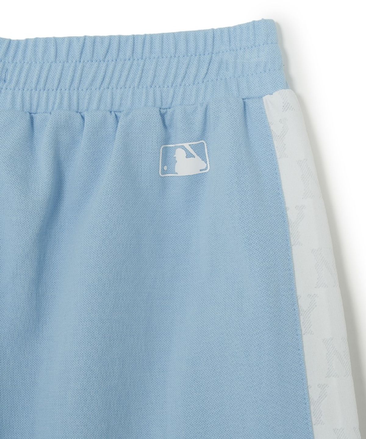 엠엘비 키즈(MLB KIDS) 모노그램 배색 반바지 NY (L.Blue)