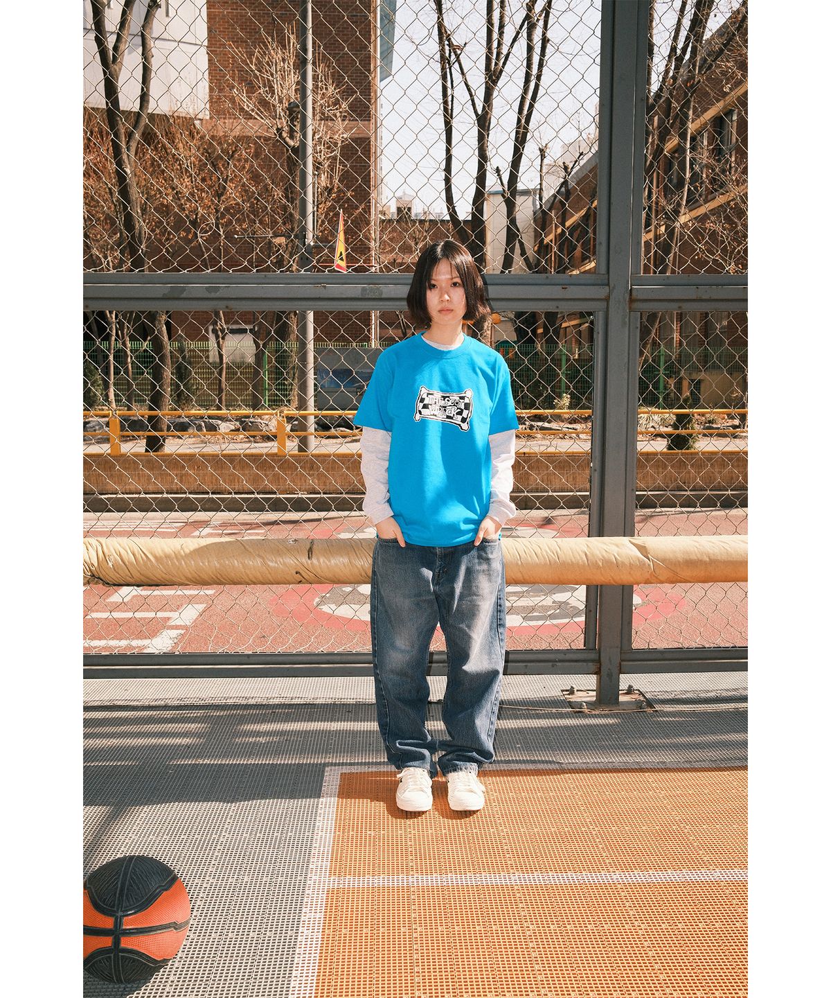 더 스캇렉(THE SCOT WRECK) LOGO TEE (Blue)