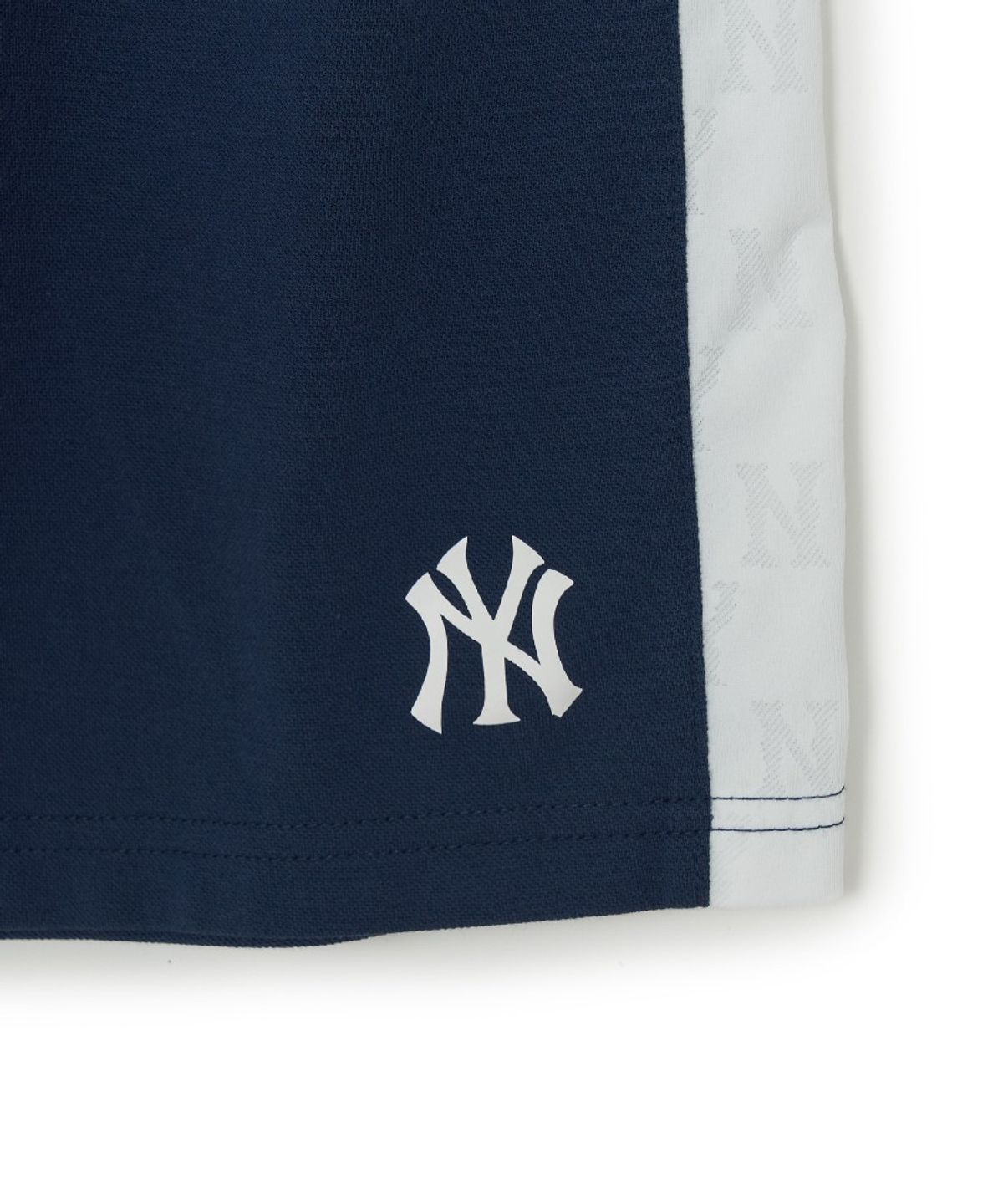 엠엘비 키즈(MLB KIDS) 모노그램 배색 반바지 NY (D.Navy)