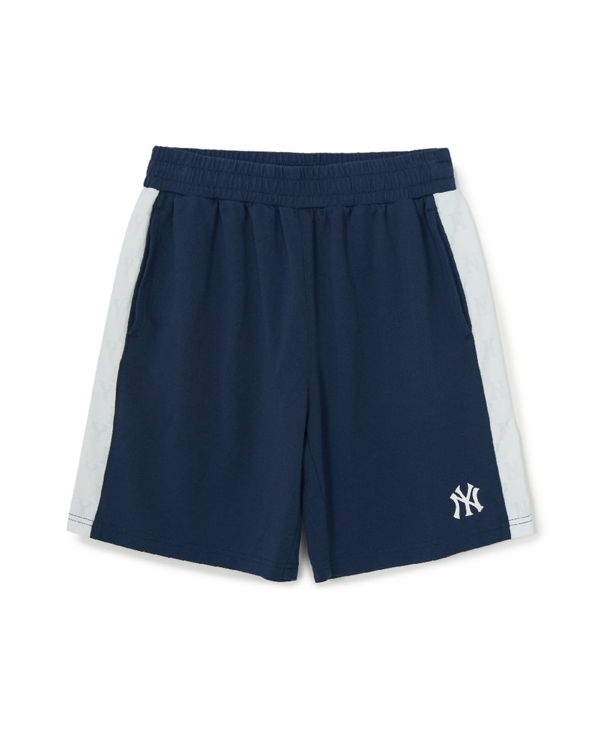 엠엘비 키즈(MLB KIDS) 모노그램 배색 반바지 NY (D.Navy)