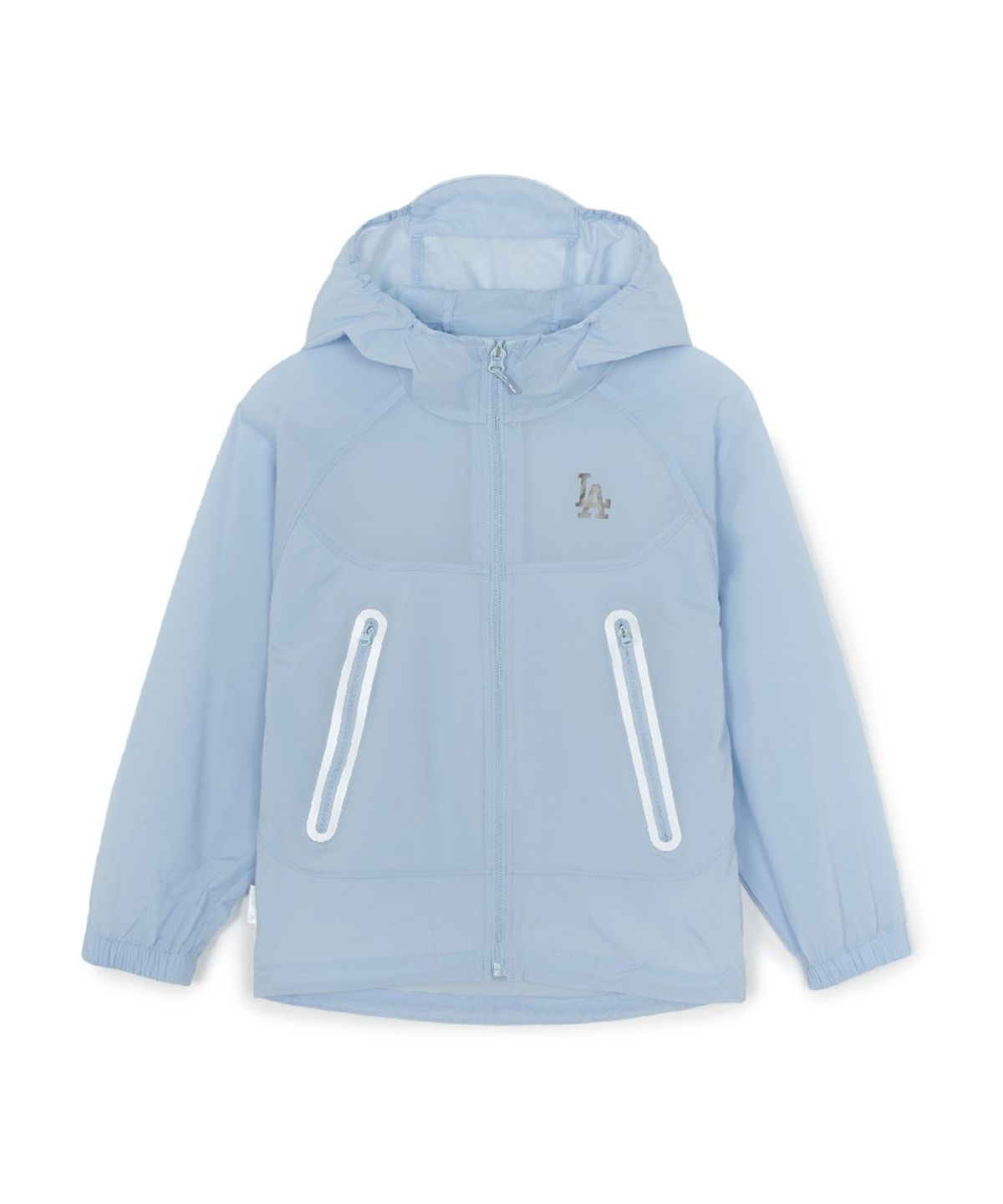 엠엘비 키즈(MLB KIDS) 아웃도어 초경량 기능성 바람막이 LA (Mg. Sky Blue)