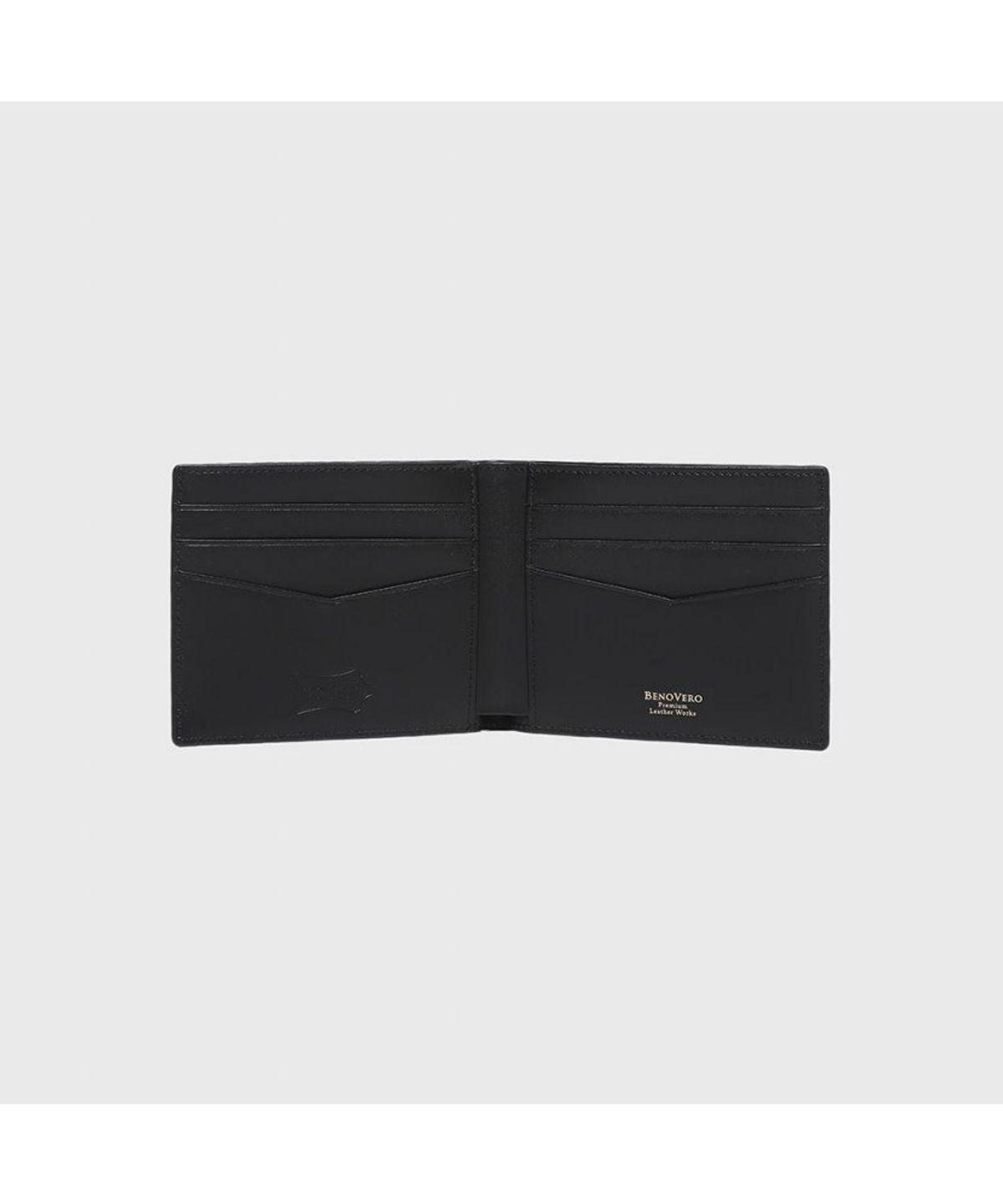 베노베로(BENOVERO) MESH 반지갑 블랙_BKF1ACP2281K1