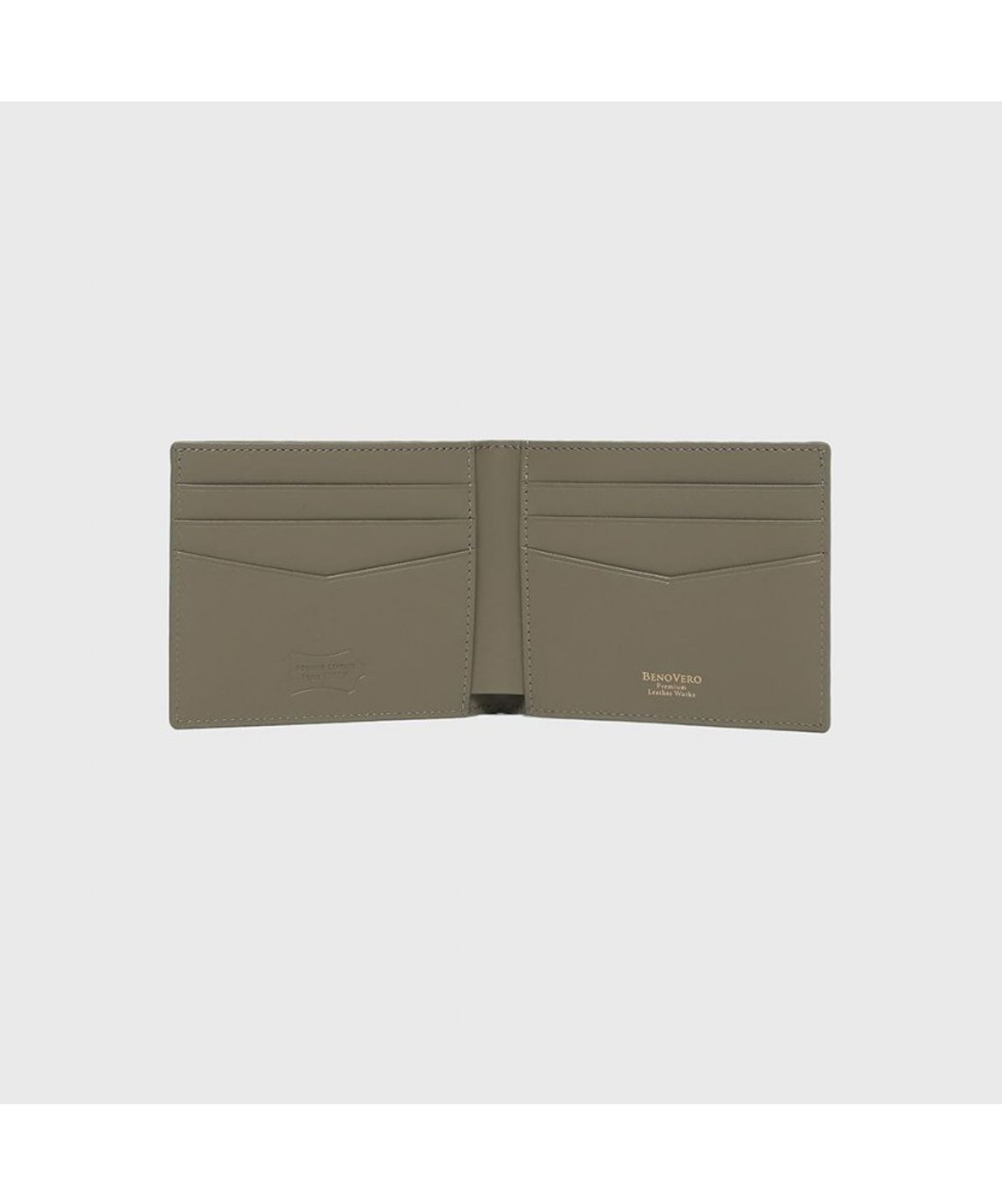베노베로(BENOVERO) MESH 반지갑 베이지_BKF1ACP2281I1