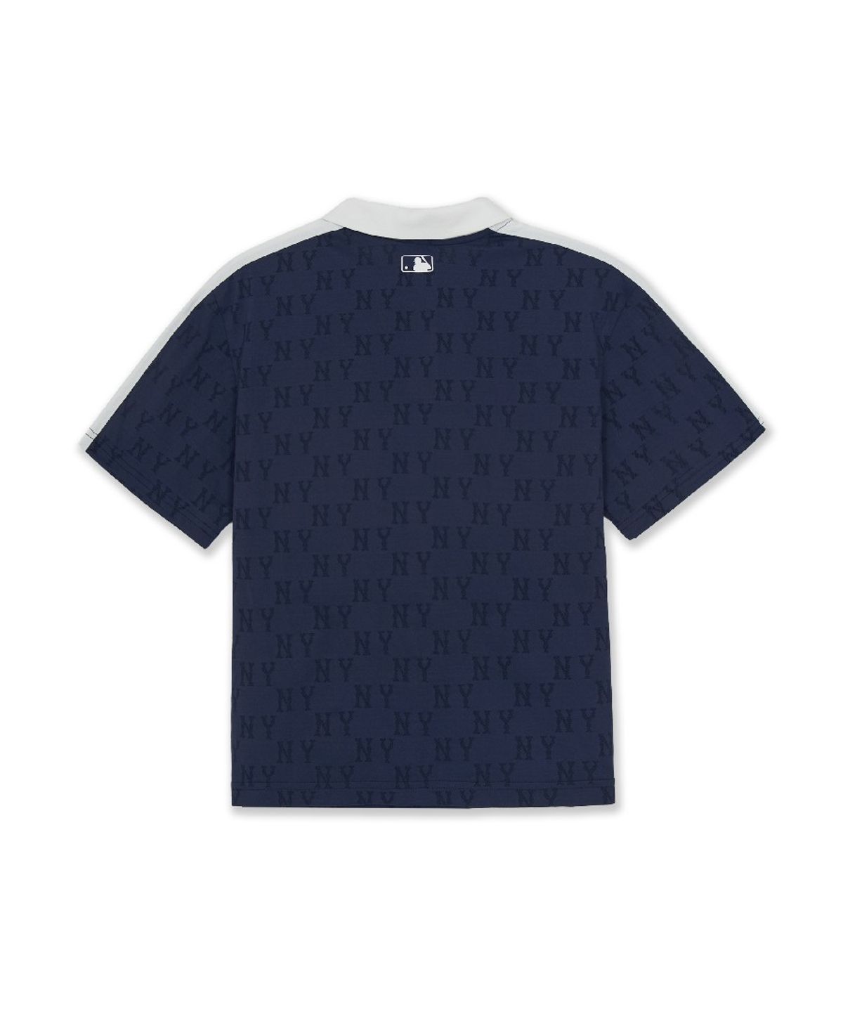 엠엘비 키즈(MLB KIDS) 모노그램 카라 티셔츠 NY (D.Navy)