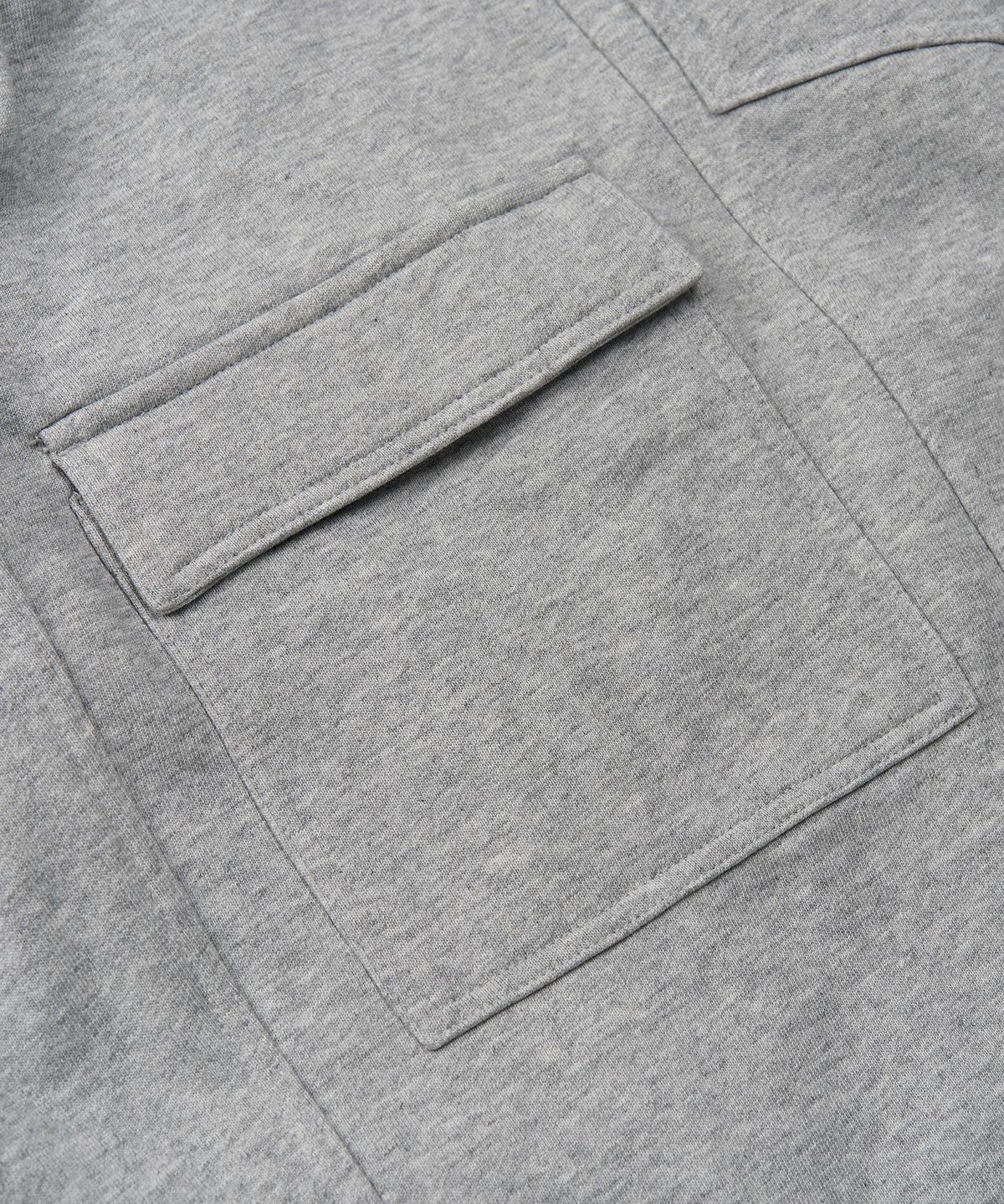 엑스컨테이너(EXCONTAINER) 카고 버뮤다 스웻 팬츠 (MELANGE GREY)