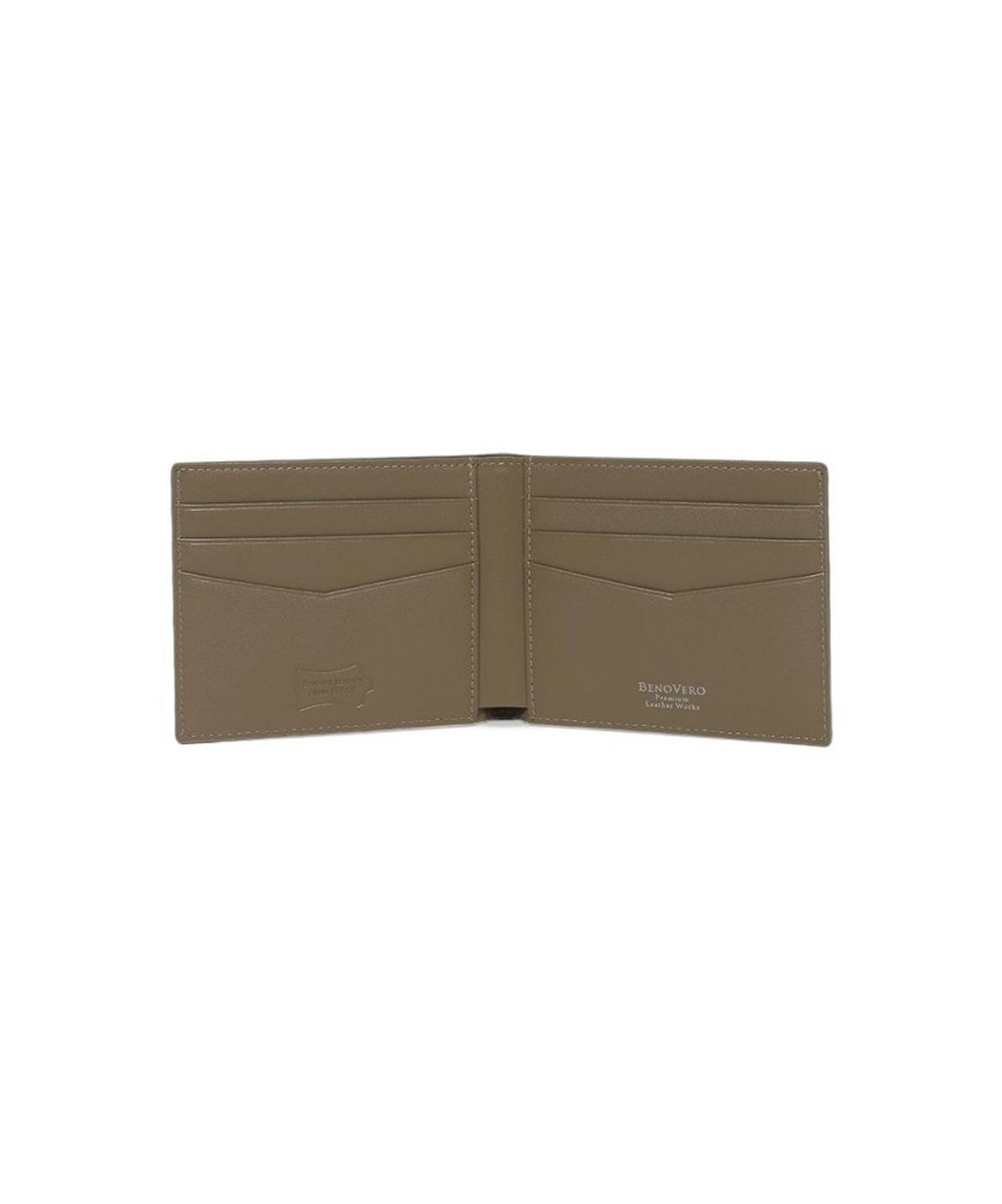 베노베로(BENOVERO) SHARP MESH 반지갑 베이지_BLG1ACP2261I1