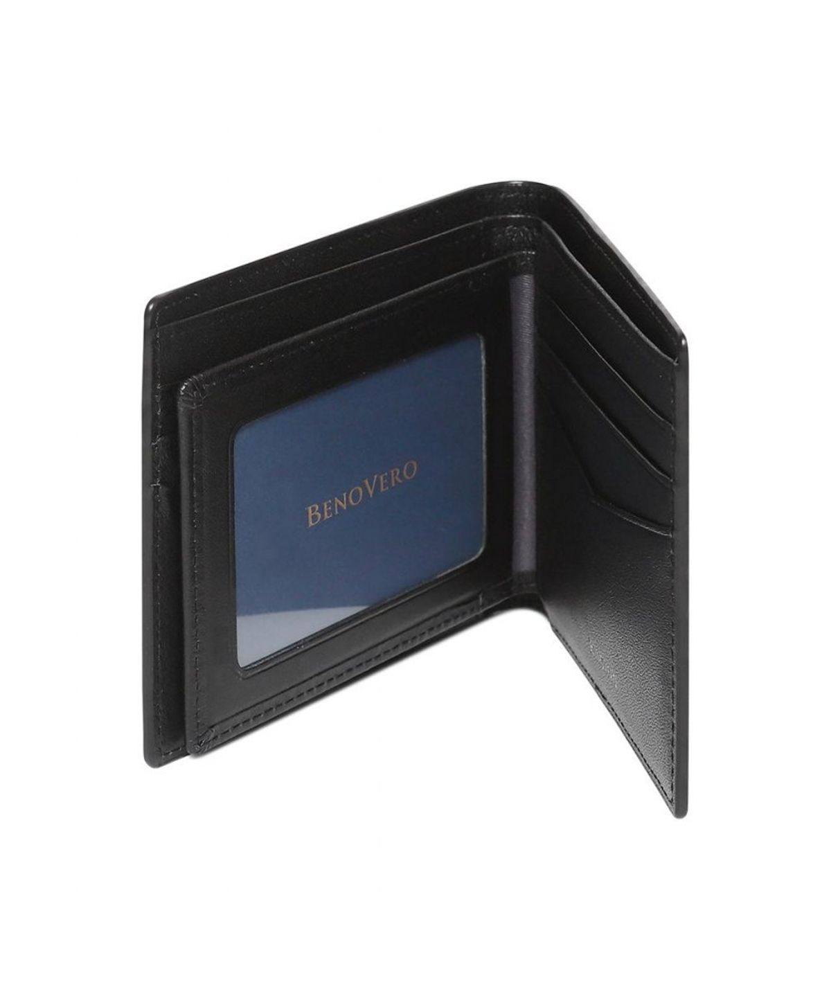 베노베로(BENOVERO) ALEX SOFT 반지갑 BLACK_BLF1ACP2201K1