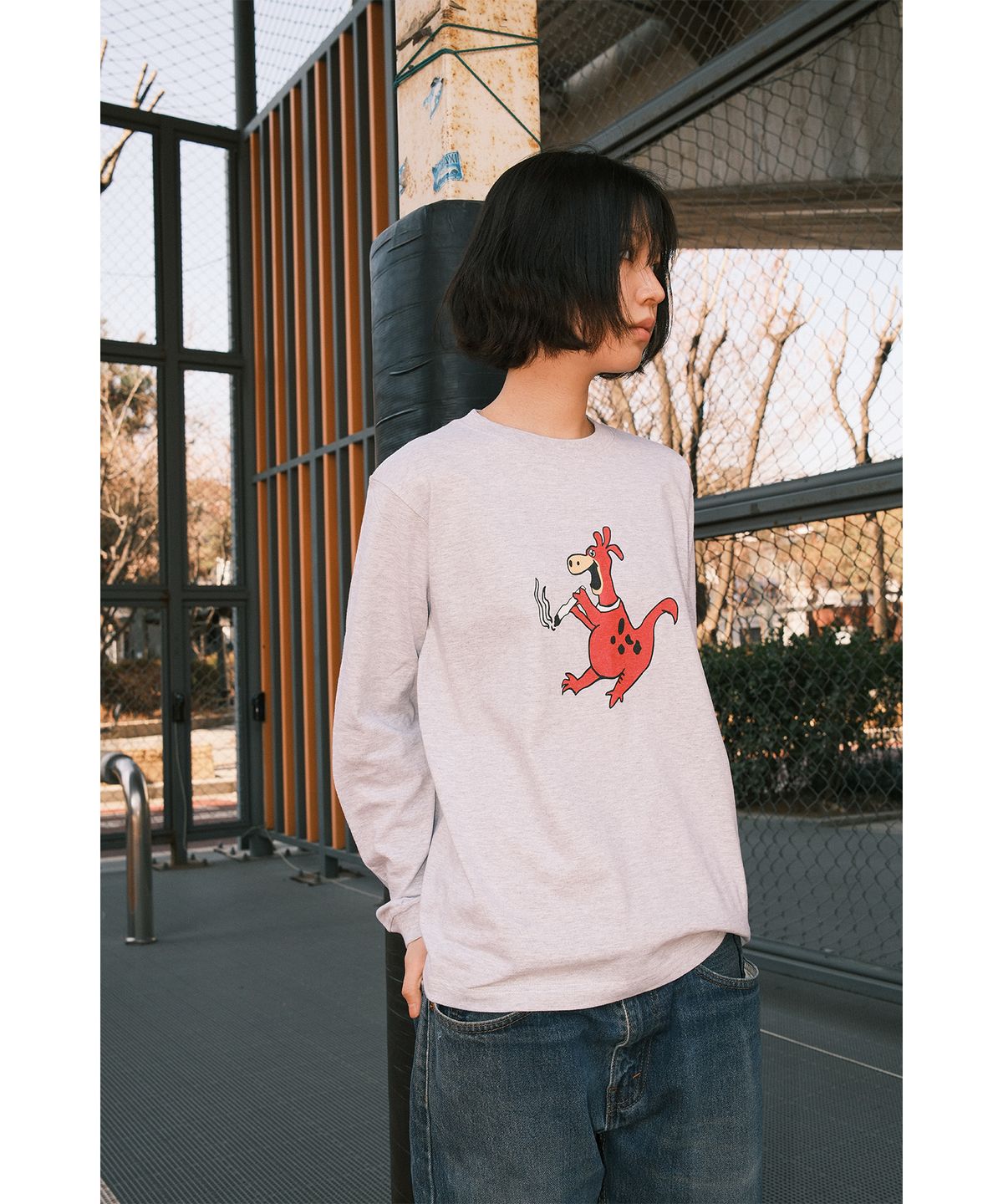 더 스캇렉(THE SCOT WRECK) DINOSAUR L/S TEE