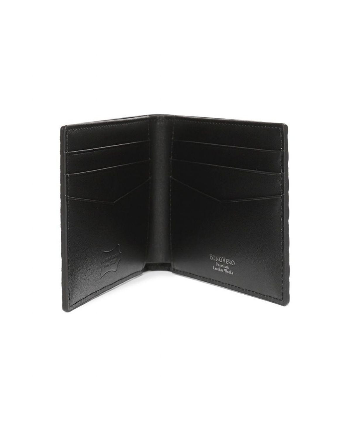 베노베로(BENOVERO) SHARP MESH 반지갑 블랙_BLG1ACP2261K1
