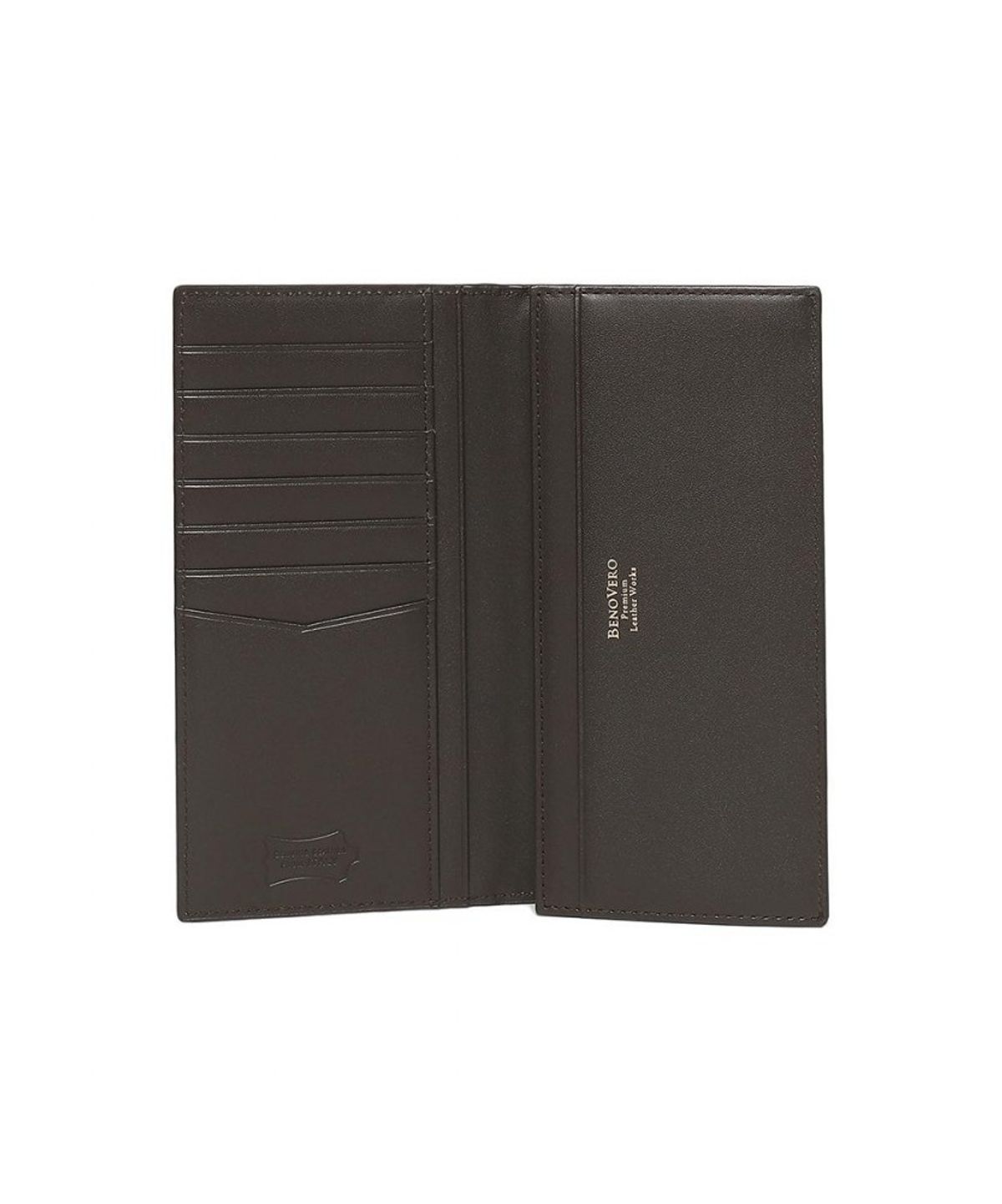 베노베로(BENOVERO) MESH 장지갑 브라운_BLG1ACP3281W1