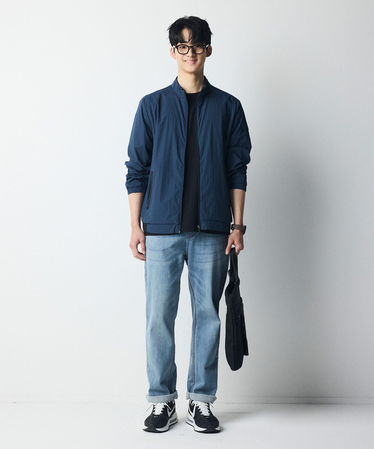 에스티코(STCO) DIEMS Utitlity 윈드브레이커 블루종 네이비_DGJUB03CSN