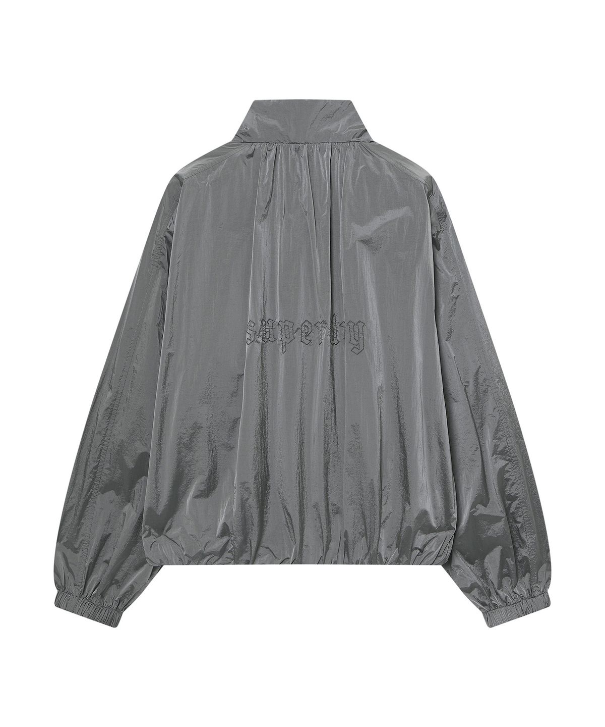 슈퍼드라이(SUPERDRY) 우먼스 글로시 나일론 자켓 그레이 SDFJWCQ51GRY
