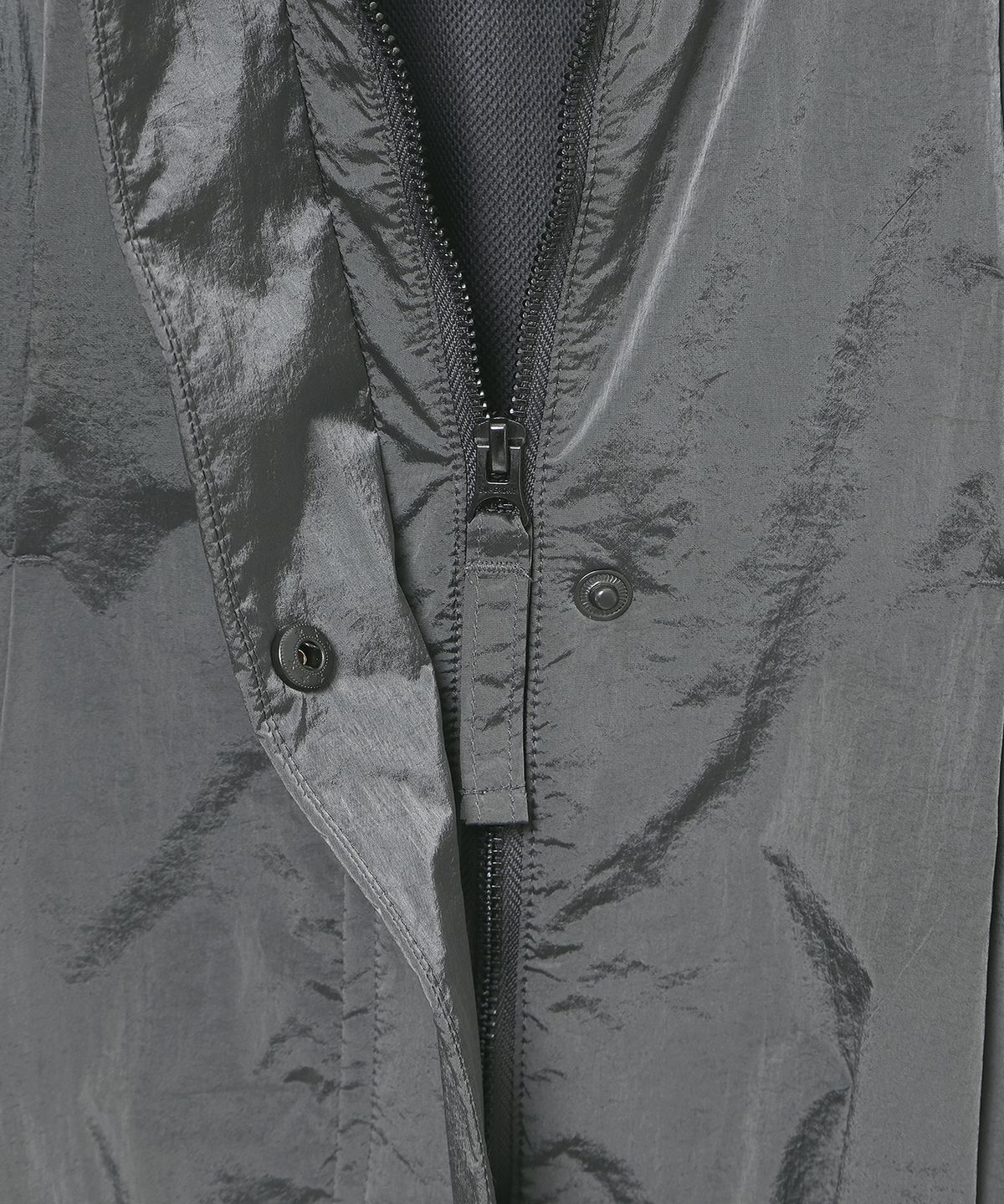 슈퍼드라이(SUPERDRY) 우먼스 글로시 나일론 자켓 그레이 SDFJWCQ51GRY