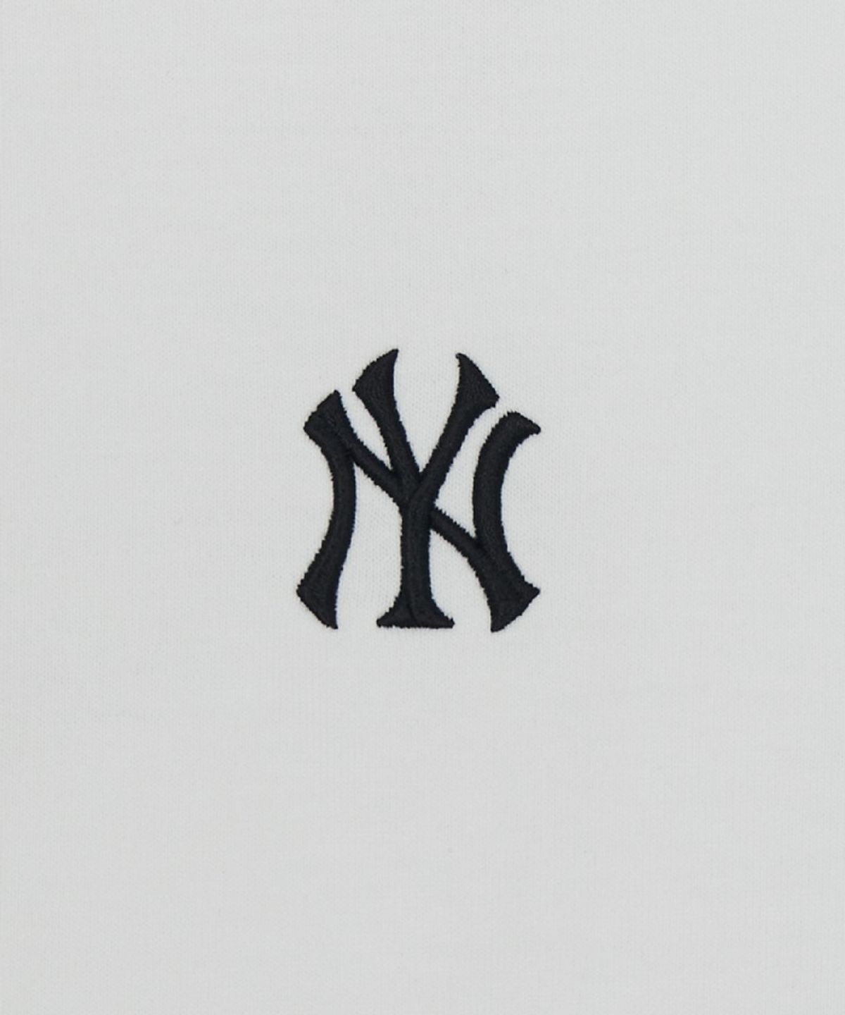 엠엘비(MLB) 여성 베이직 크롭 컴포터블핏 반팔티셔츠 NY (White)