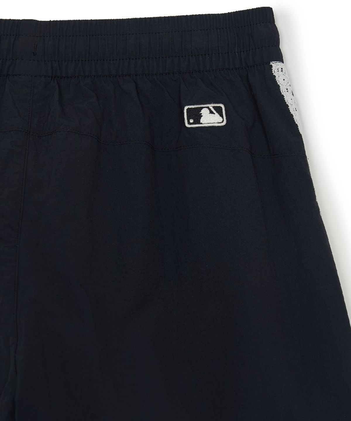 엠엘비(MLB) 여성 바시티 레이스 트랙 와이드 팬츠 LA (Black)