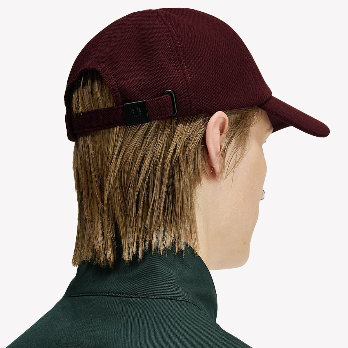 프레드페리(FRED PERRY) 피케 클래식 캡 - 옥스블러드 CFPU2612295-597